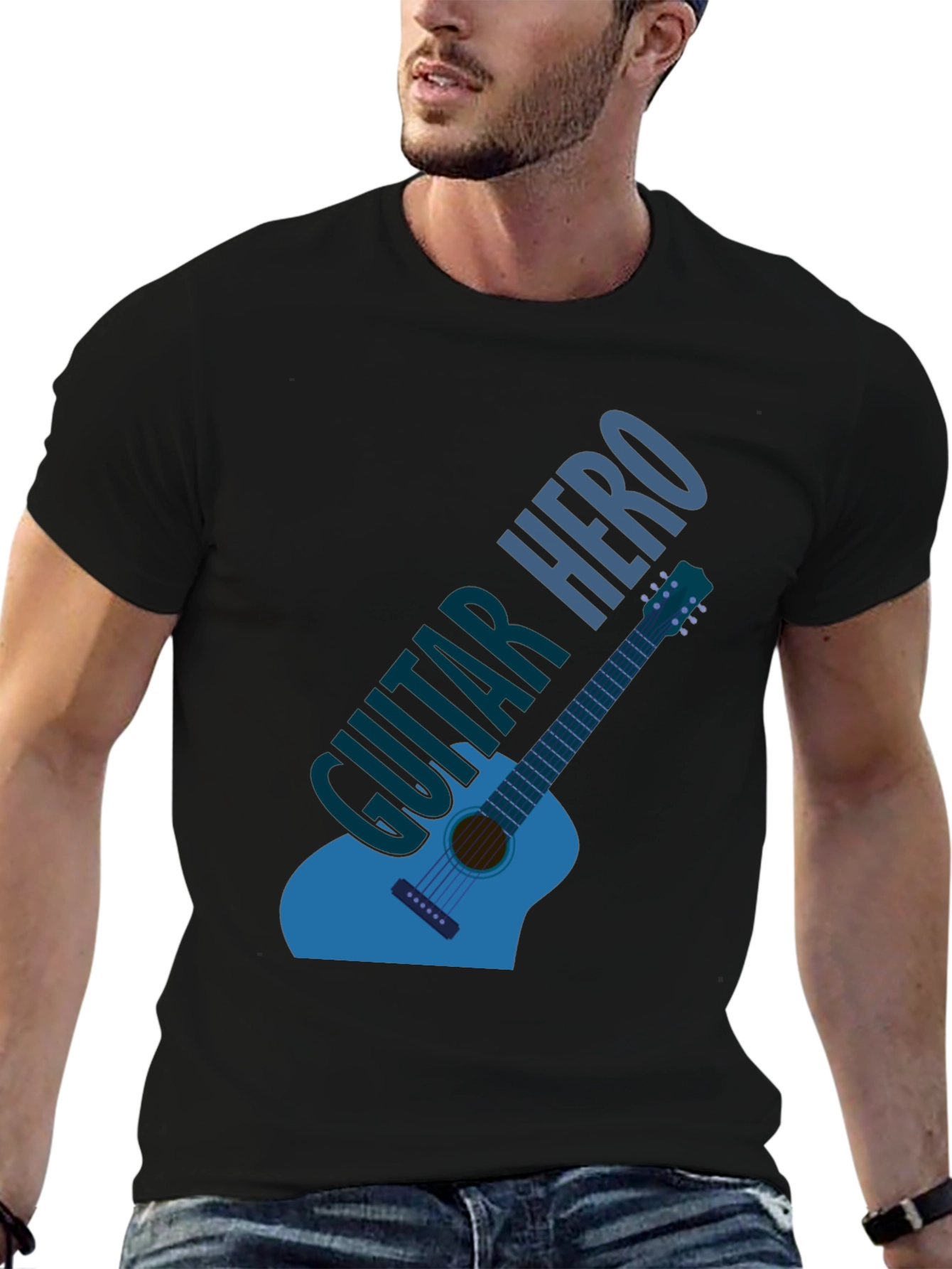 Guitar Hero Graphic T-Shirt - Music Lover Tee