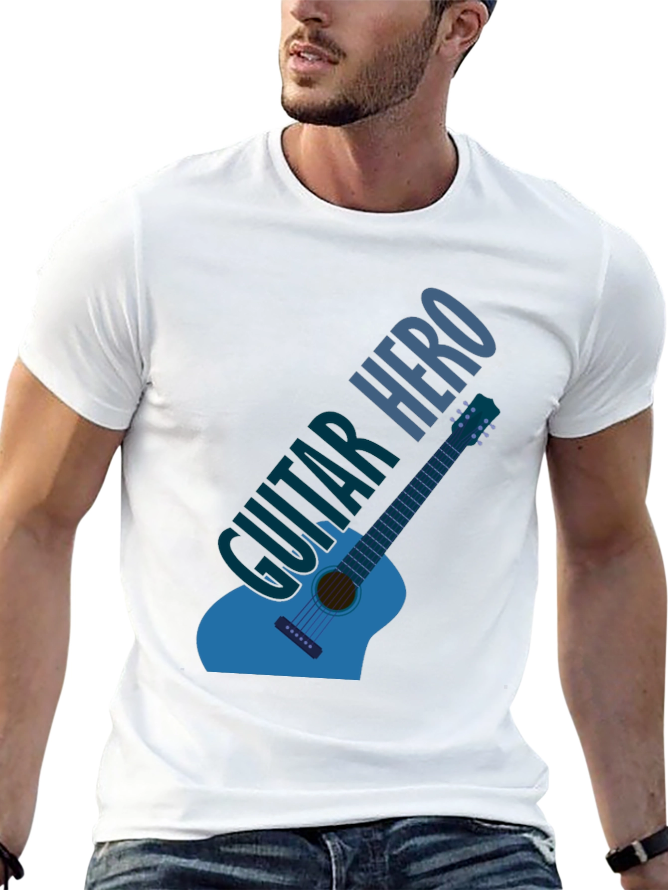 Guitar Hero Graphic T-Shirt - Music Lover Tee