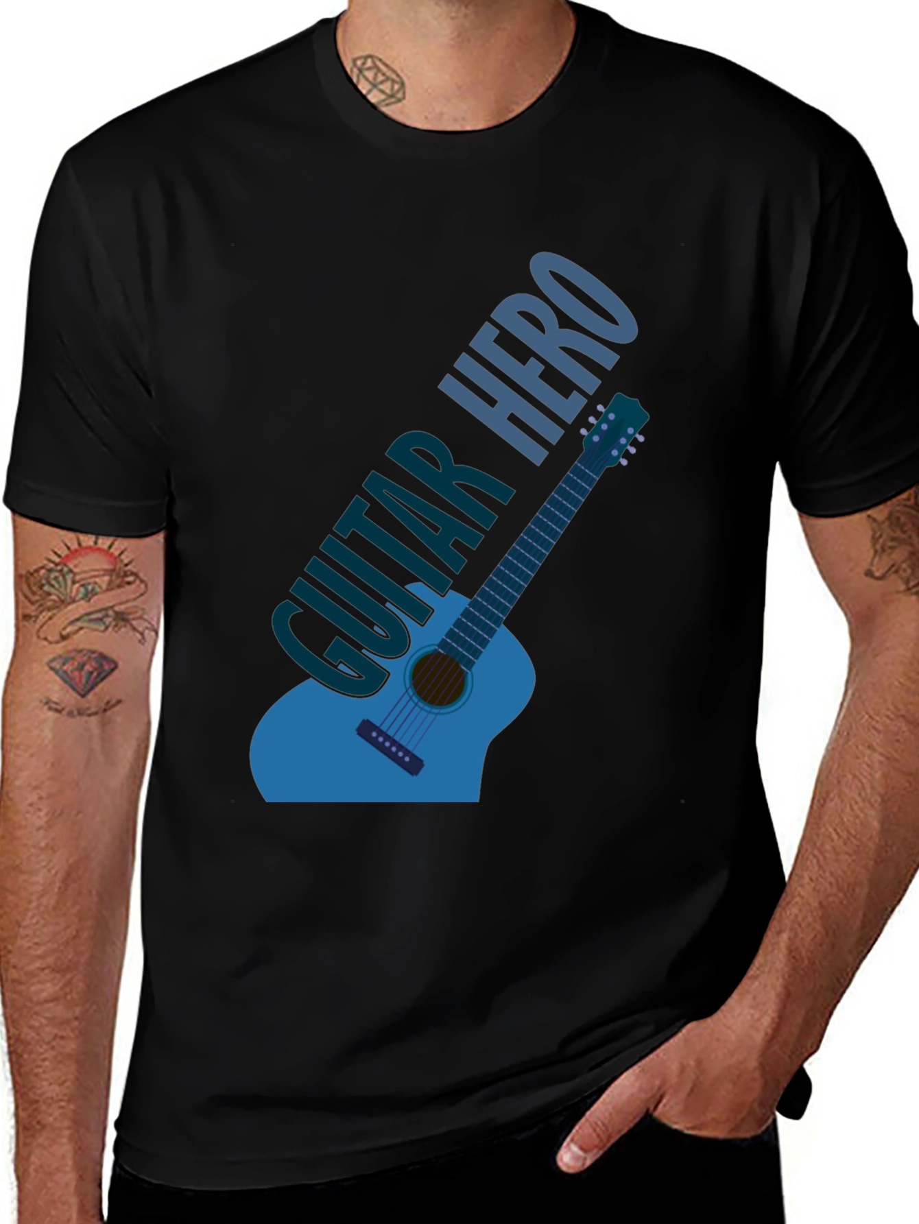 Guitar Hero Graphic T-Shirt - Music Lover Tee