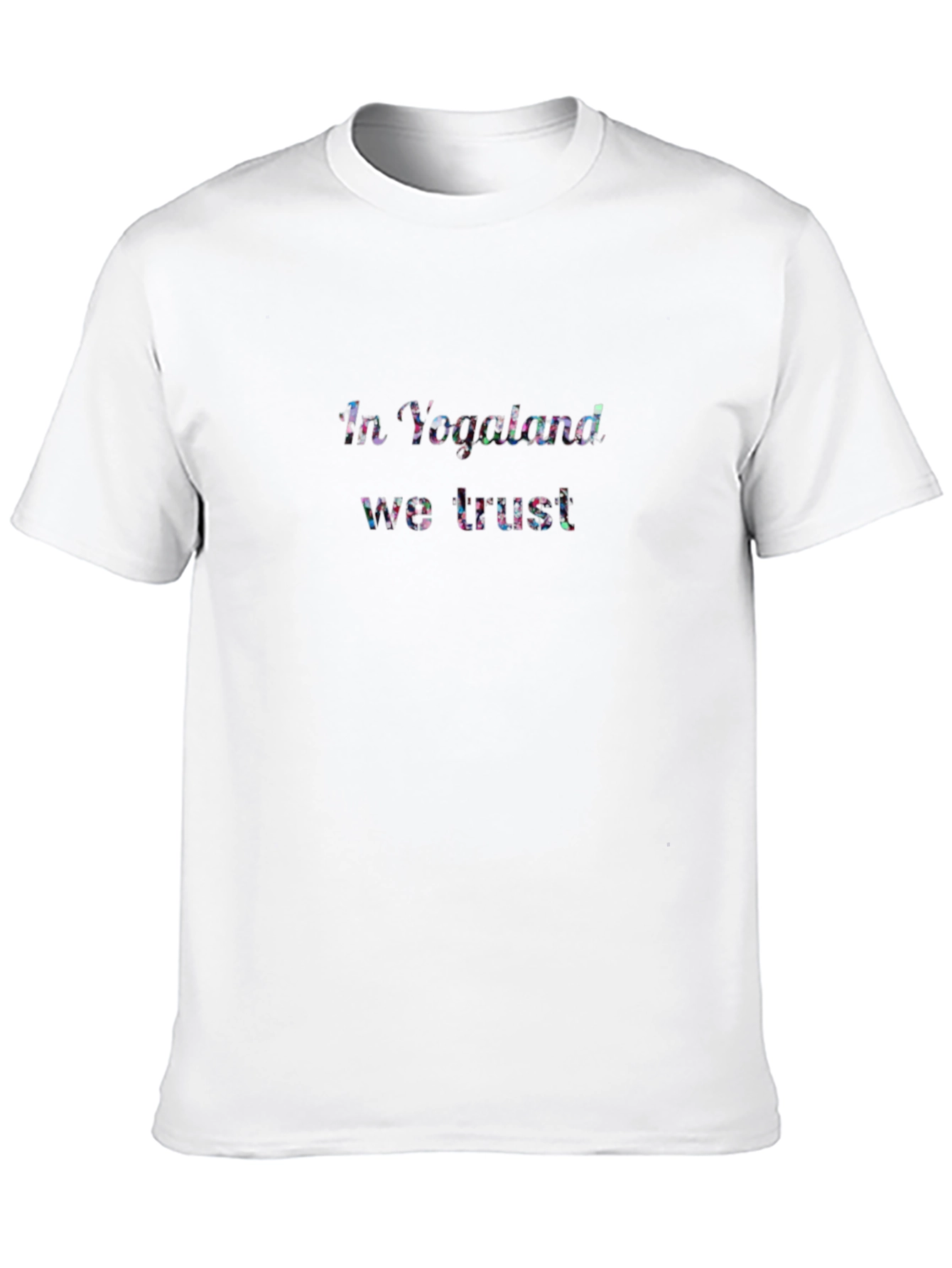 In Yogaland We Trust Black T-Shirt