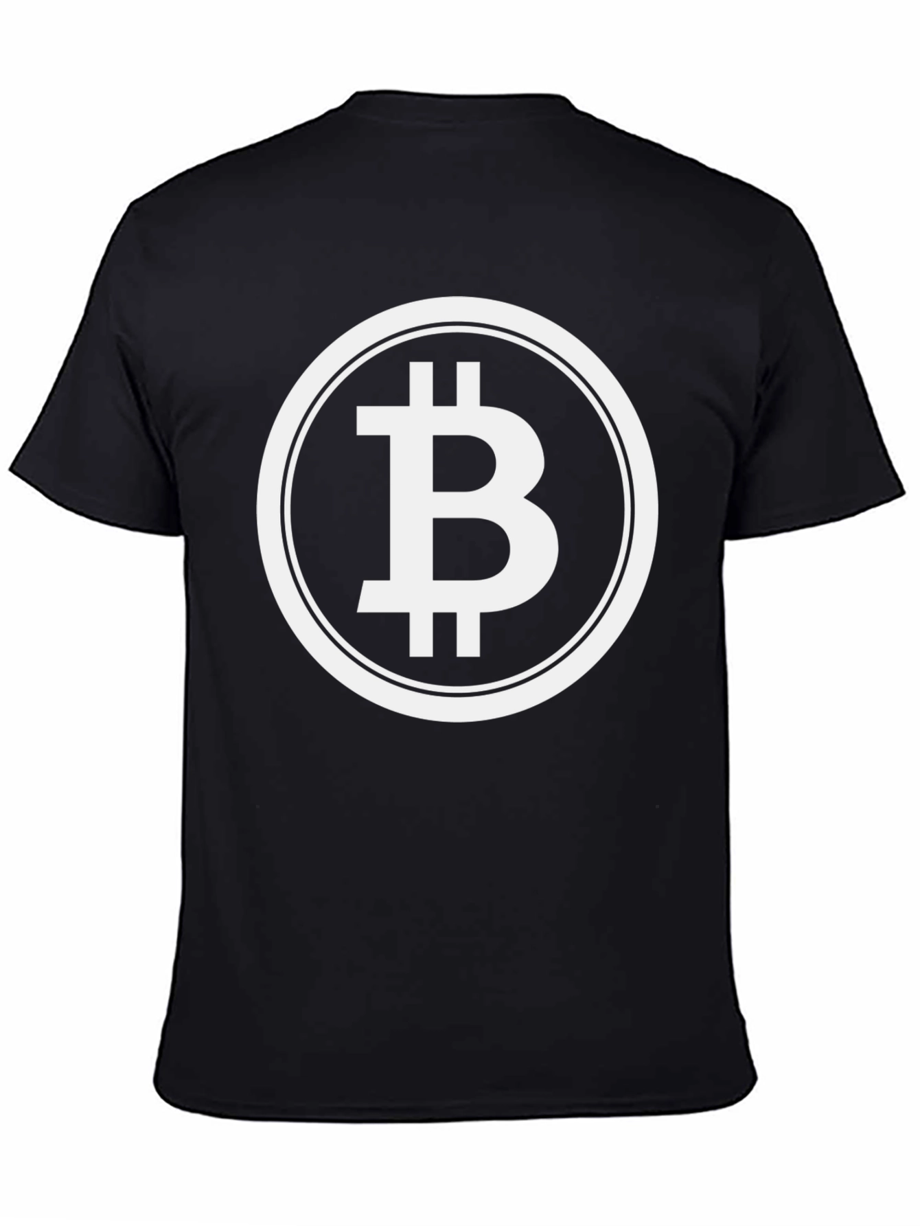 Bitcoin Logo Graphic Tee - Crypto Enthusiast T-Shirt