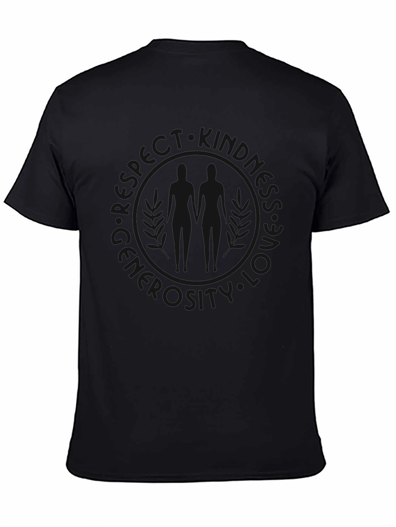 Basic Black Crew Neck T-Shirt