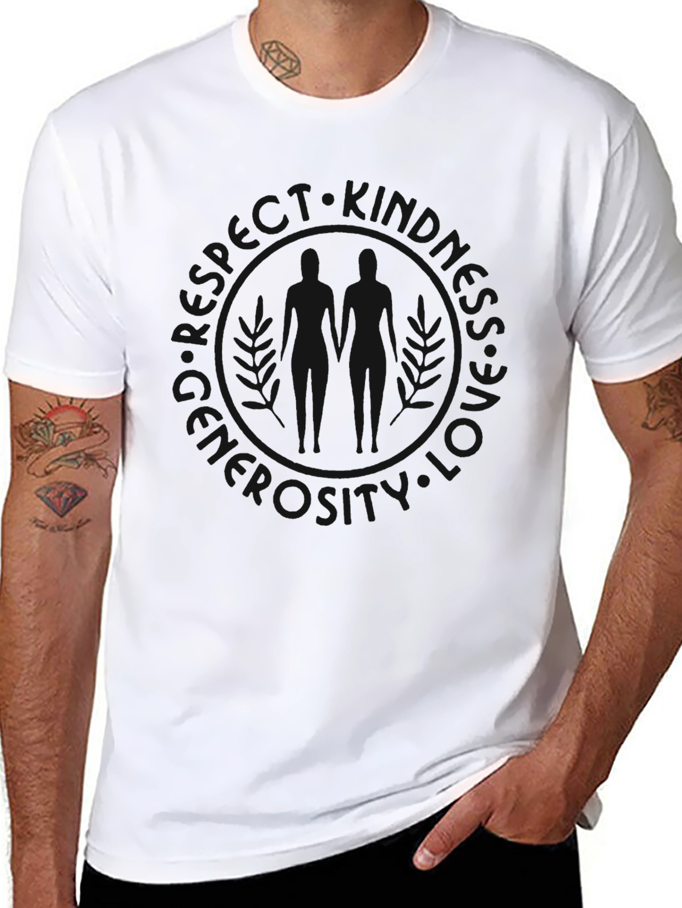 Basic Black Crew Neck T-Shirt