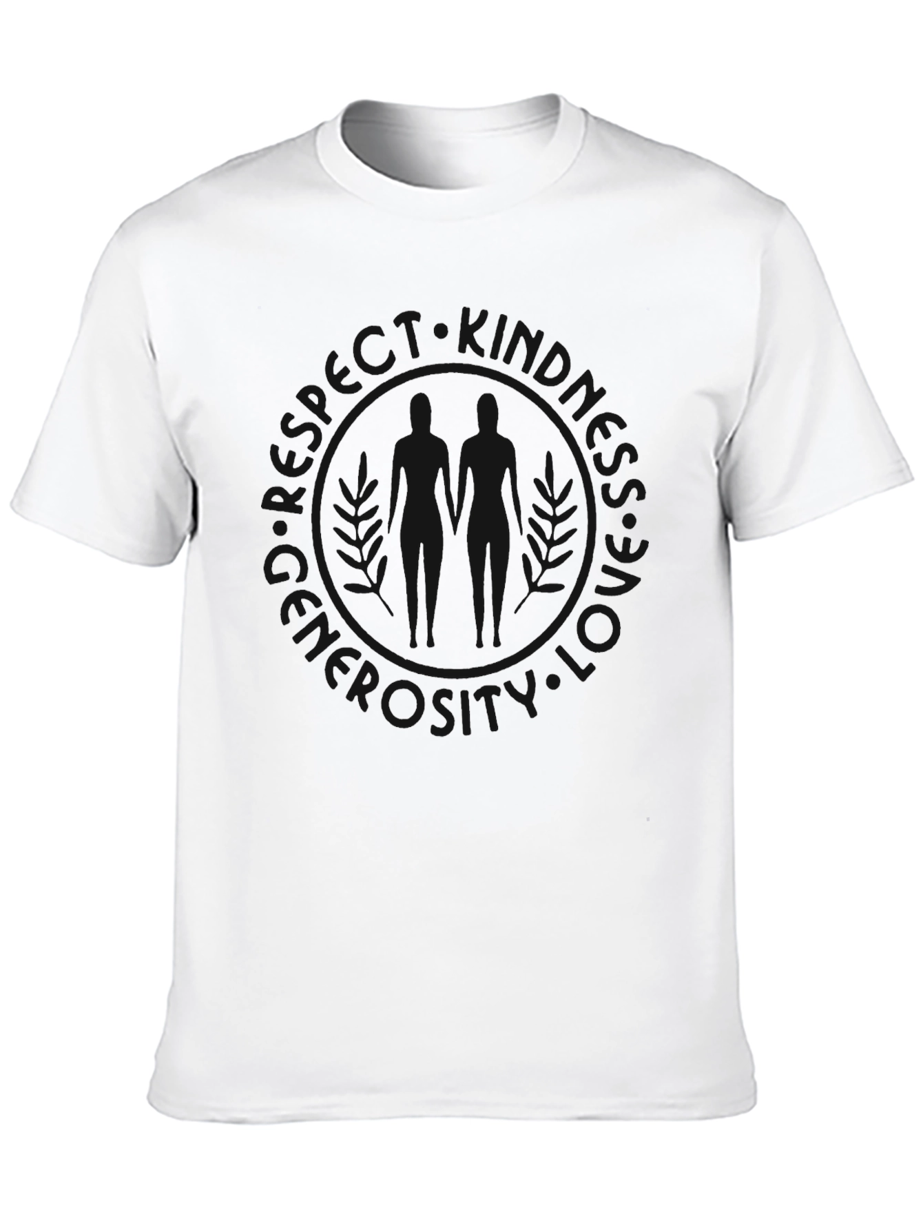 Basic Black Crew Neck T-Shirt
