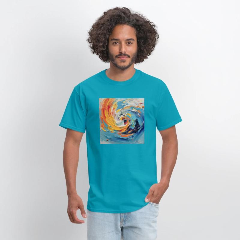 Kaleidoscope - Abstract Expressionistic Acrylic Pa