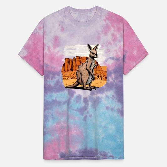 kangaroo cartoon comic style