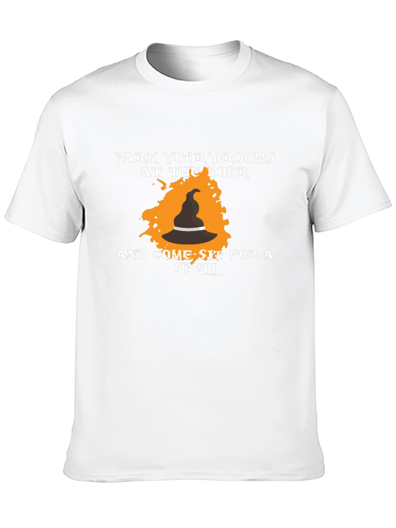 Halloween Witch Broom T-Shirt