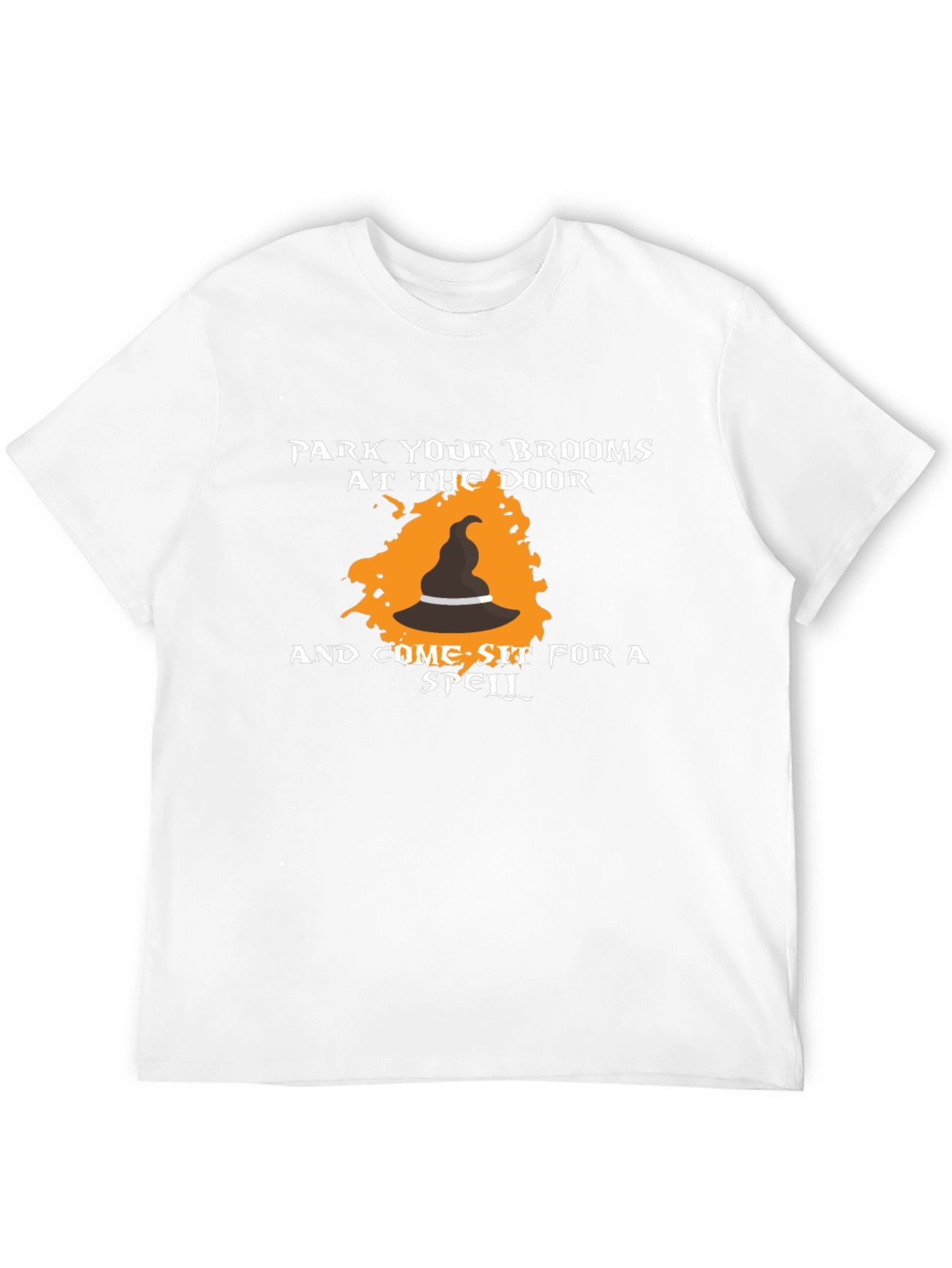 Halloween Witch Broom T-Shirt