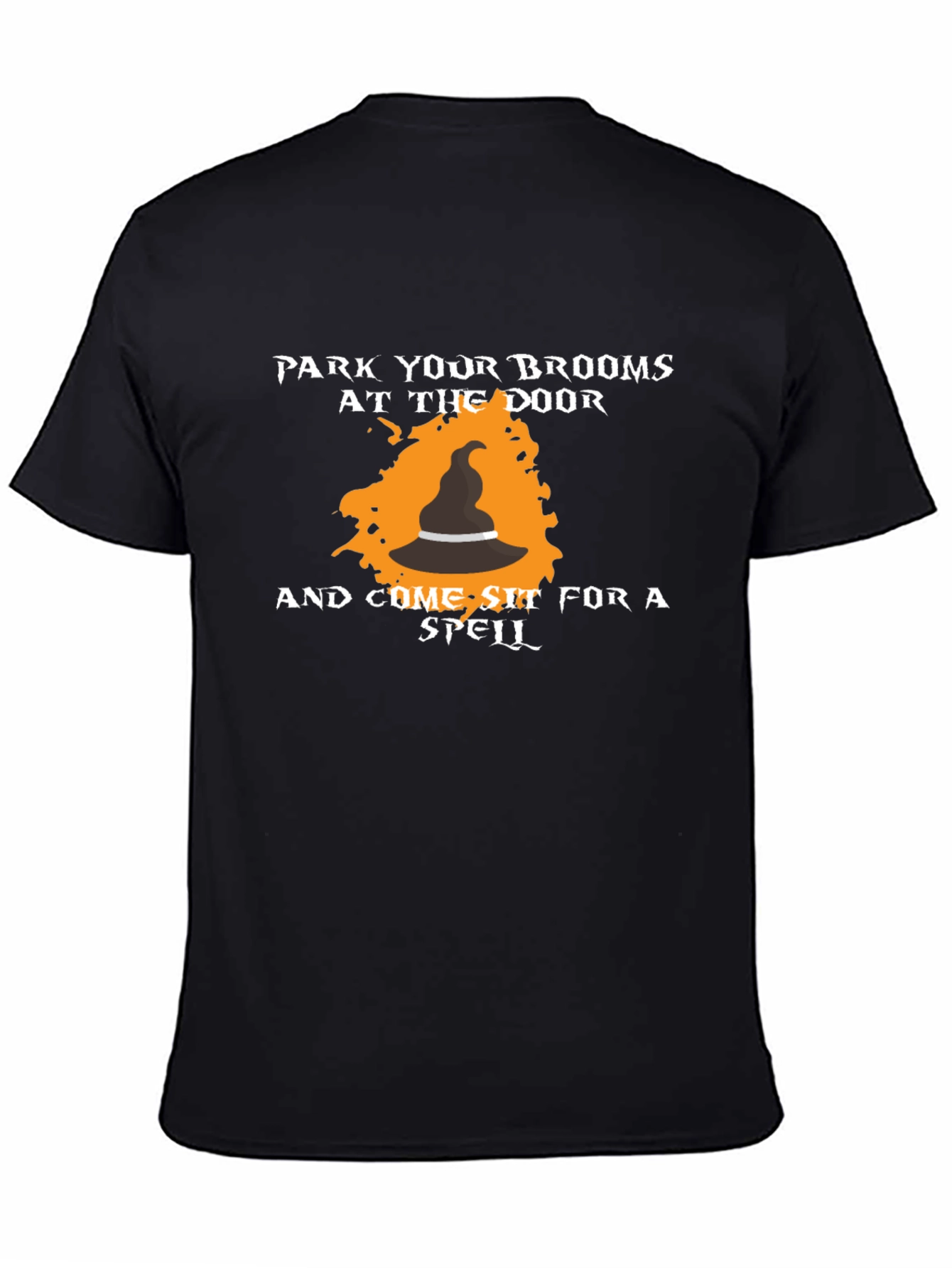 Halloween Witch Broom T-Shirt