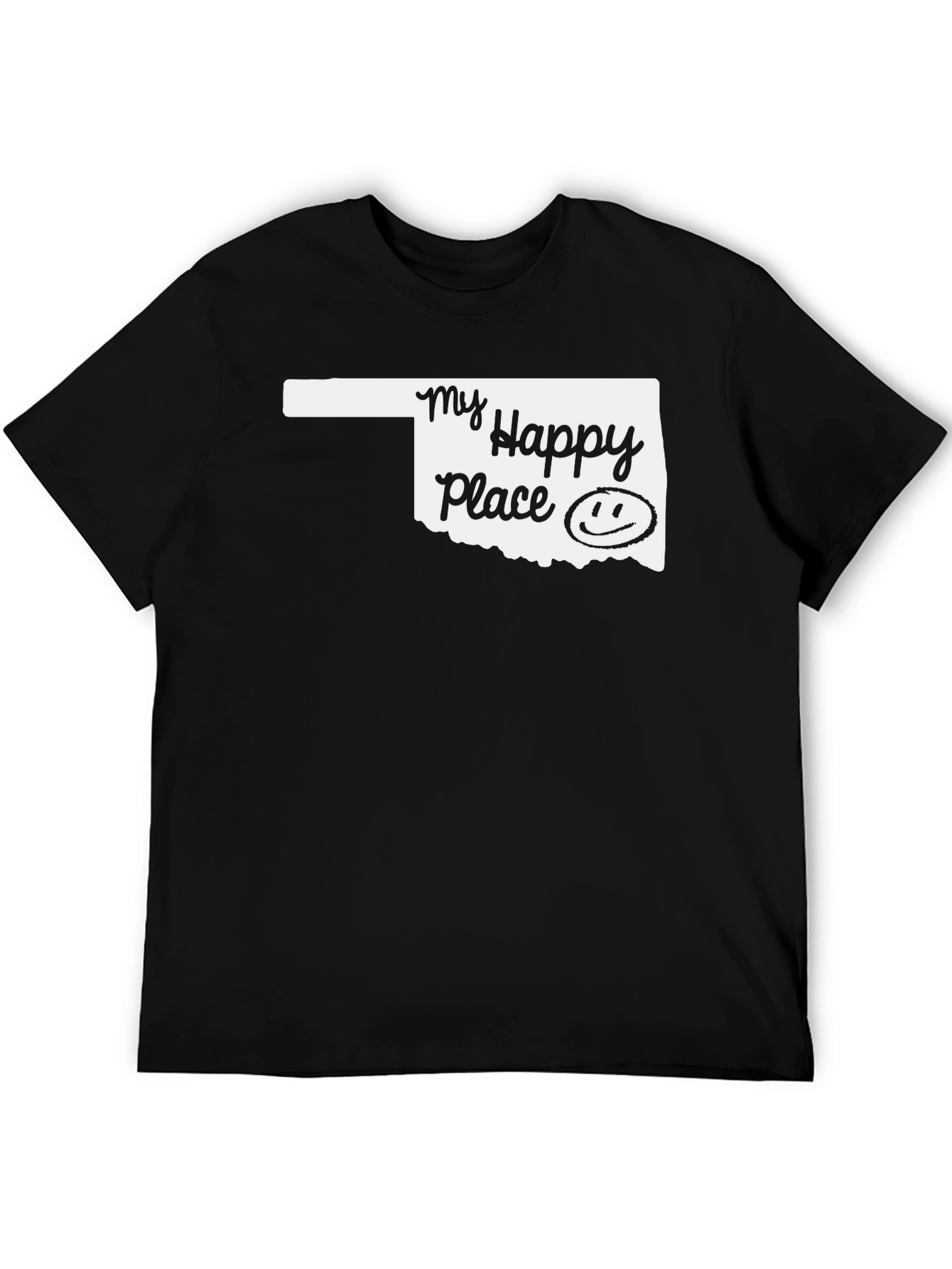 My Happy Place Oklahoma Graphic Tee - Soft Cotton