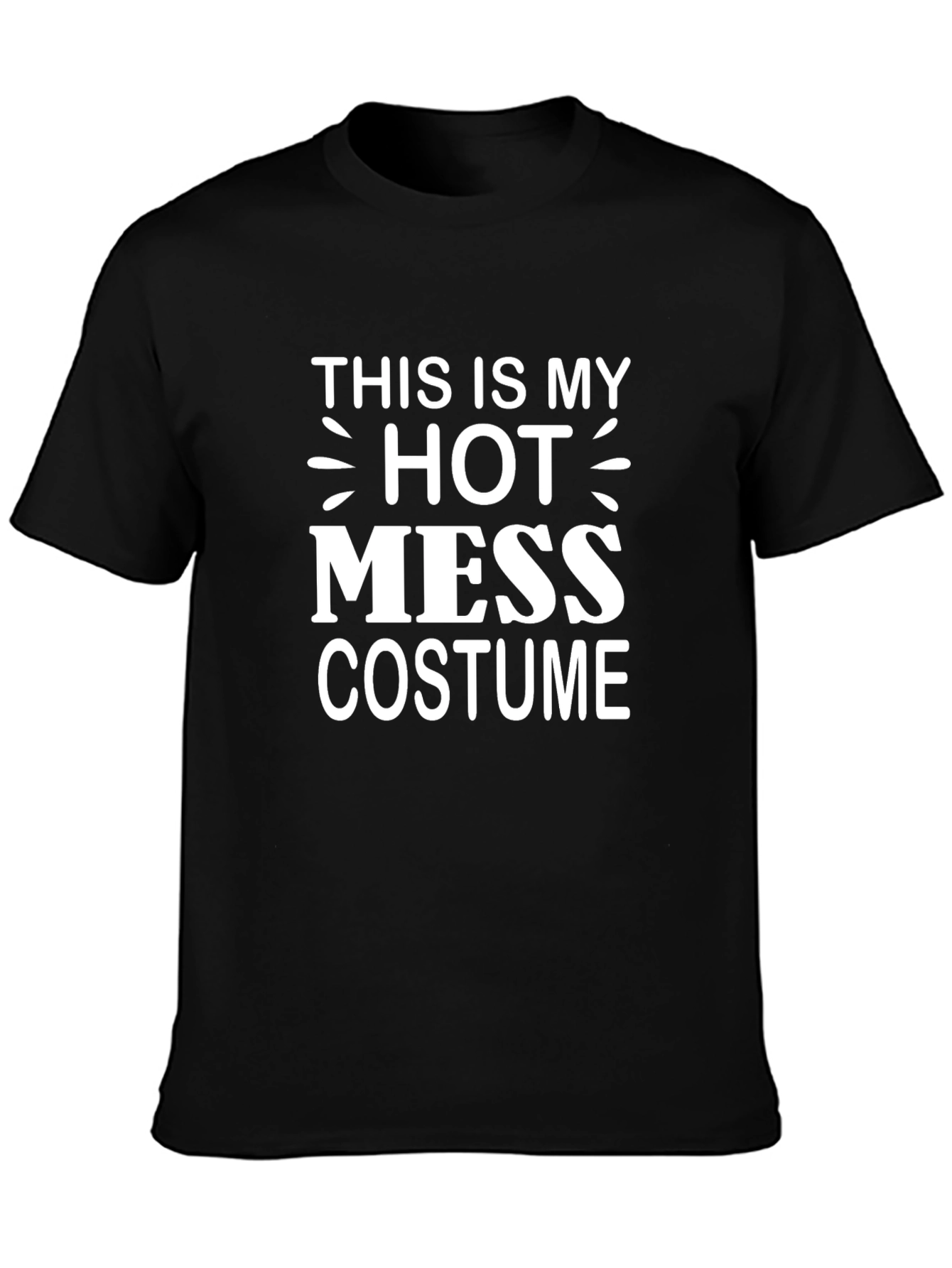 Hot Mess Costume Graphic T-Shirt