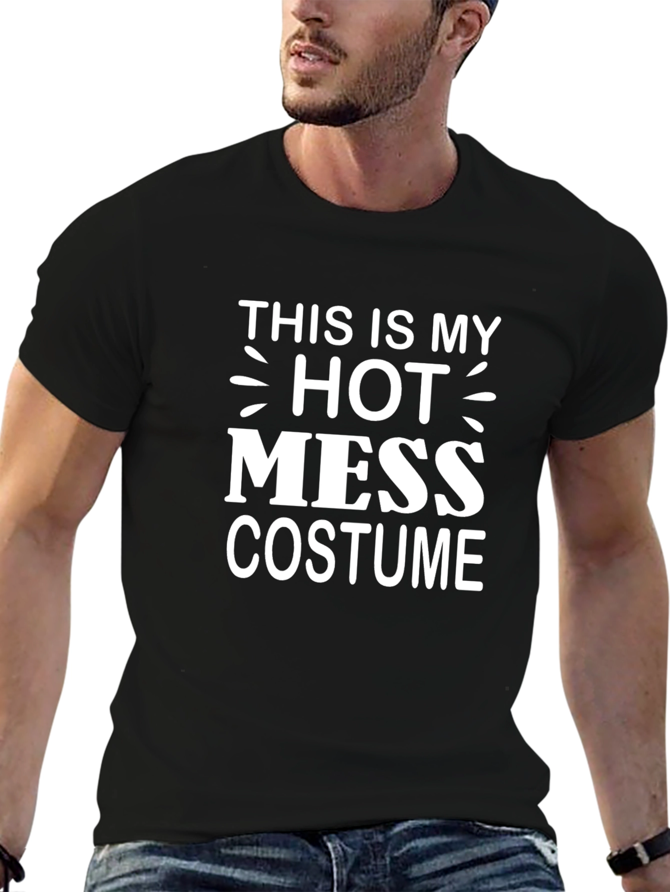 Hot Mess Costume Graphic T-Shirt