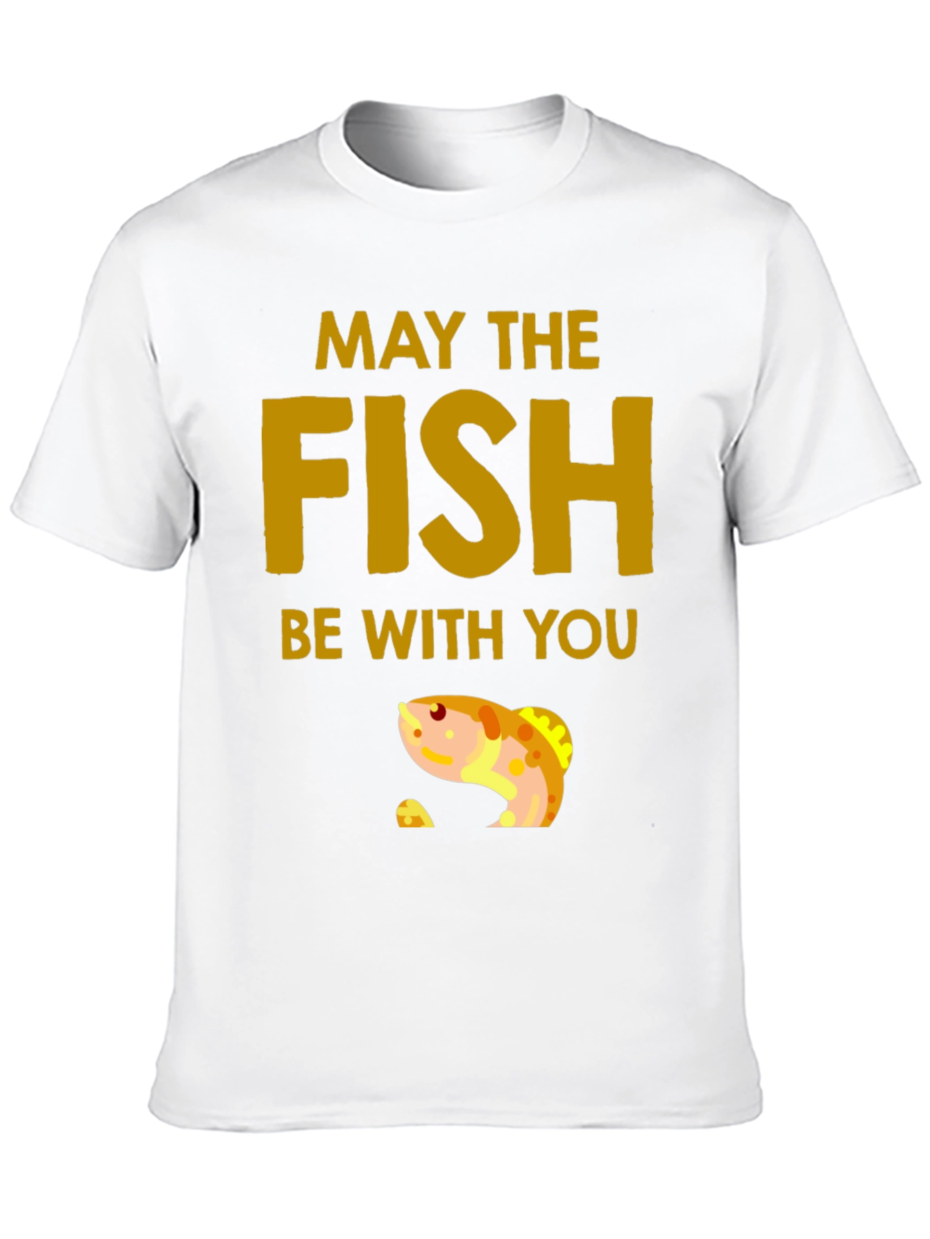 May The Fish Be With You Graphic T-Shirt