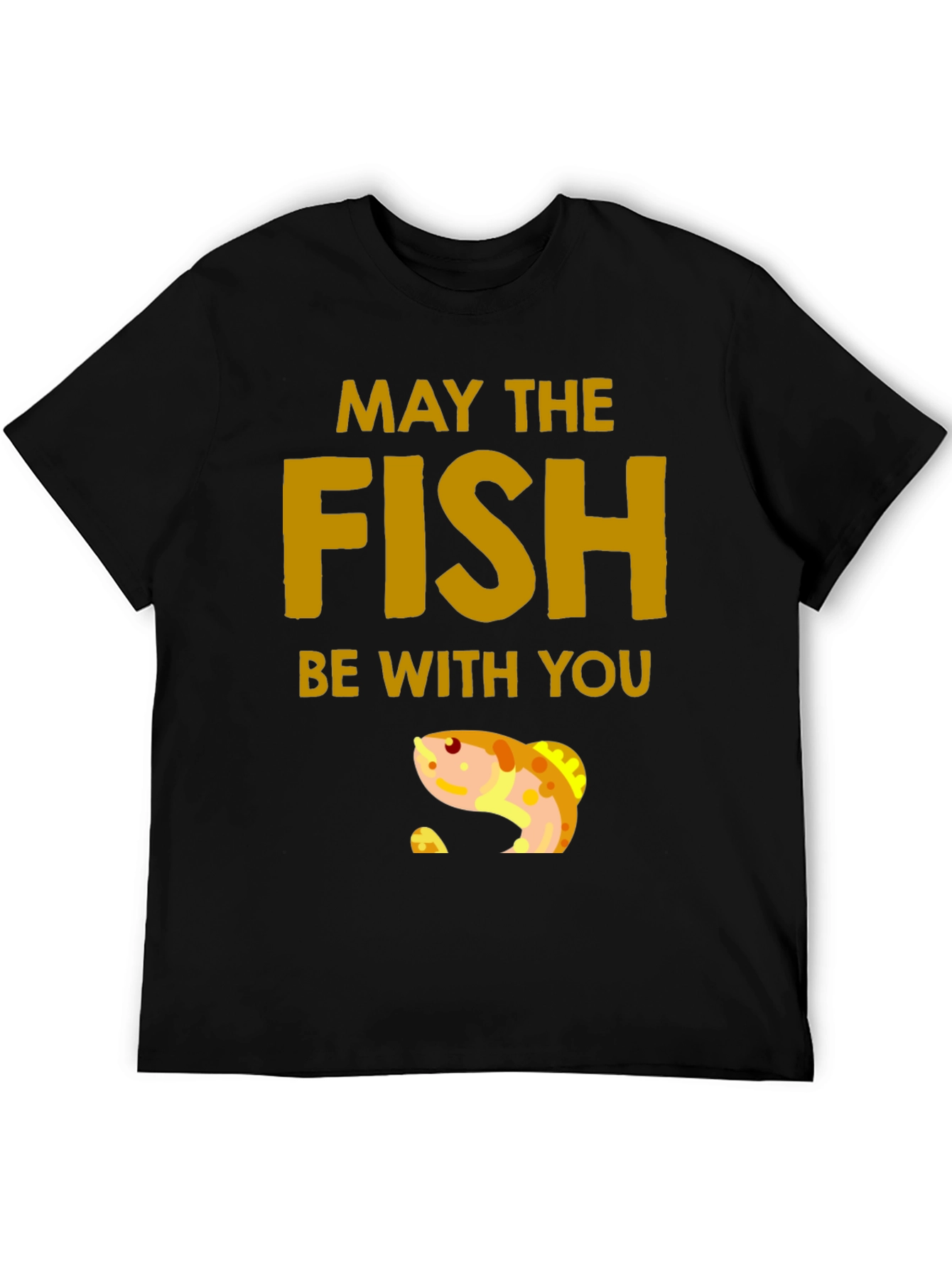 May The Fish Be With You Graphic T-Shirt