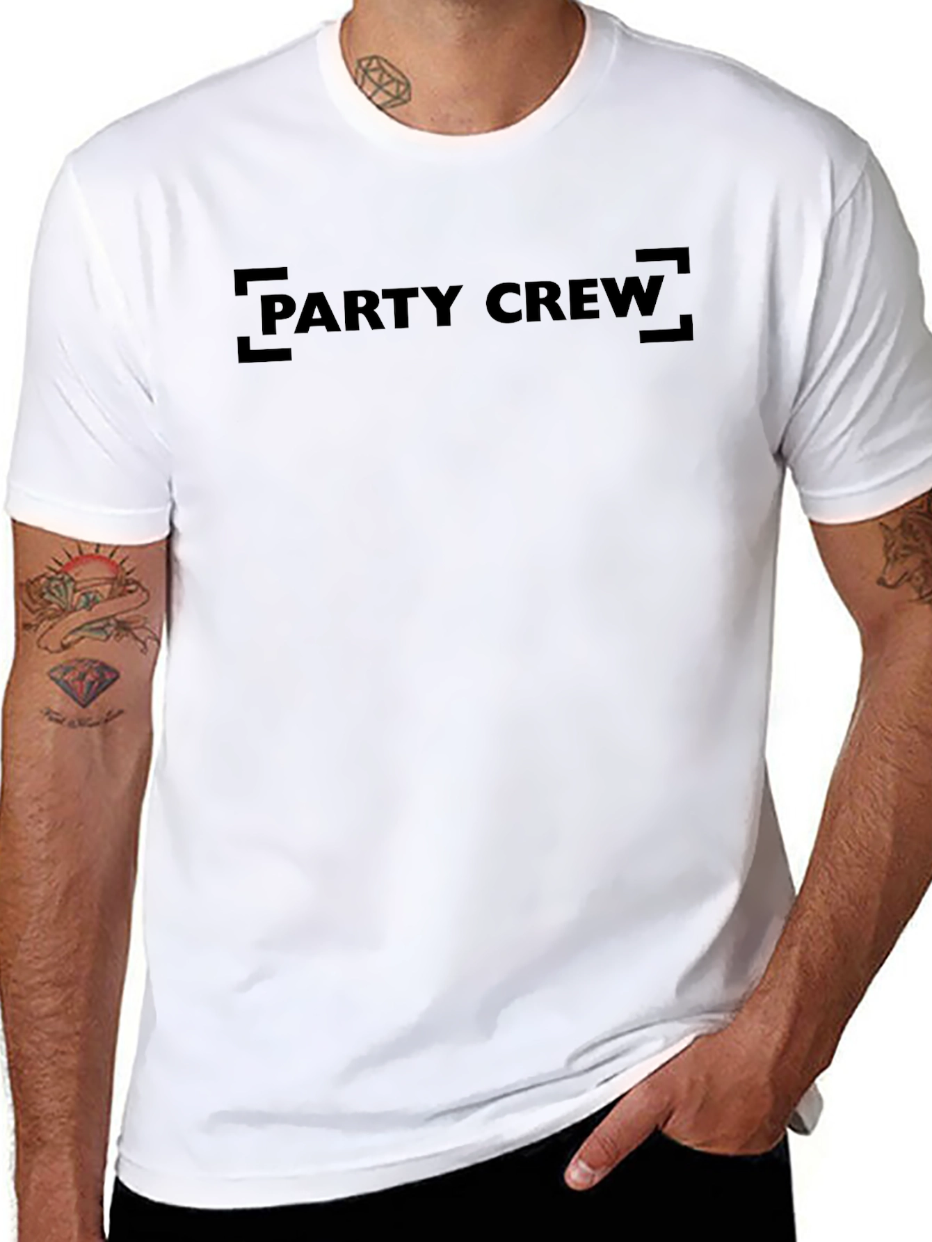 Party Crew Black T-Shirt