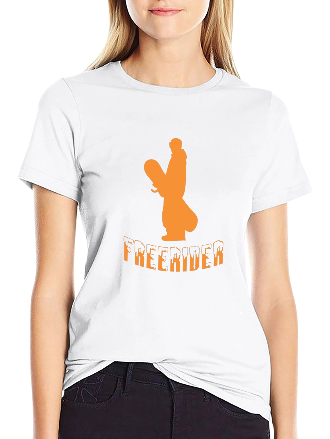 Freerider Graphic Tee - Snowboarder Design