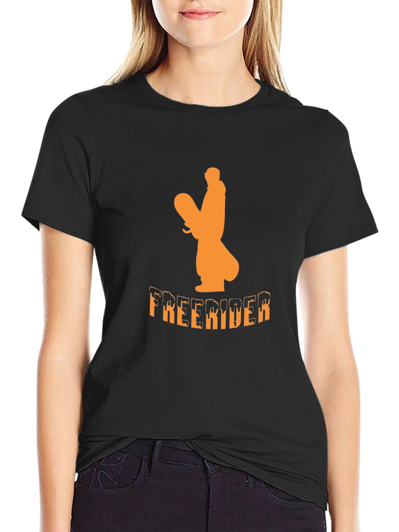 Freerider Graphic Tee - Snowboarder Design