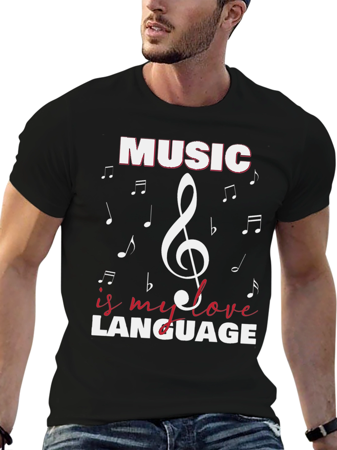 Music Is My Love Language Graphic Tee