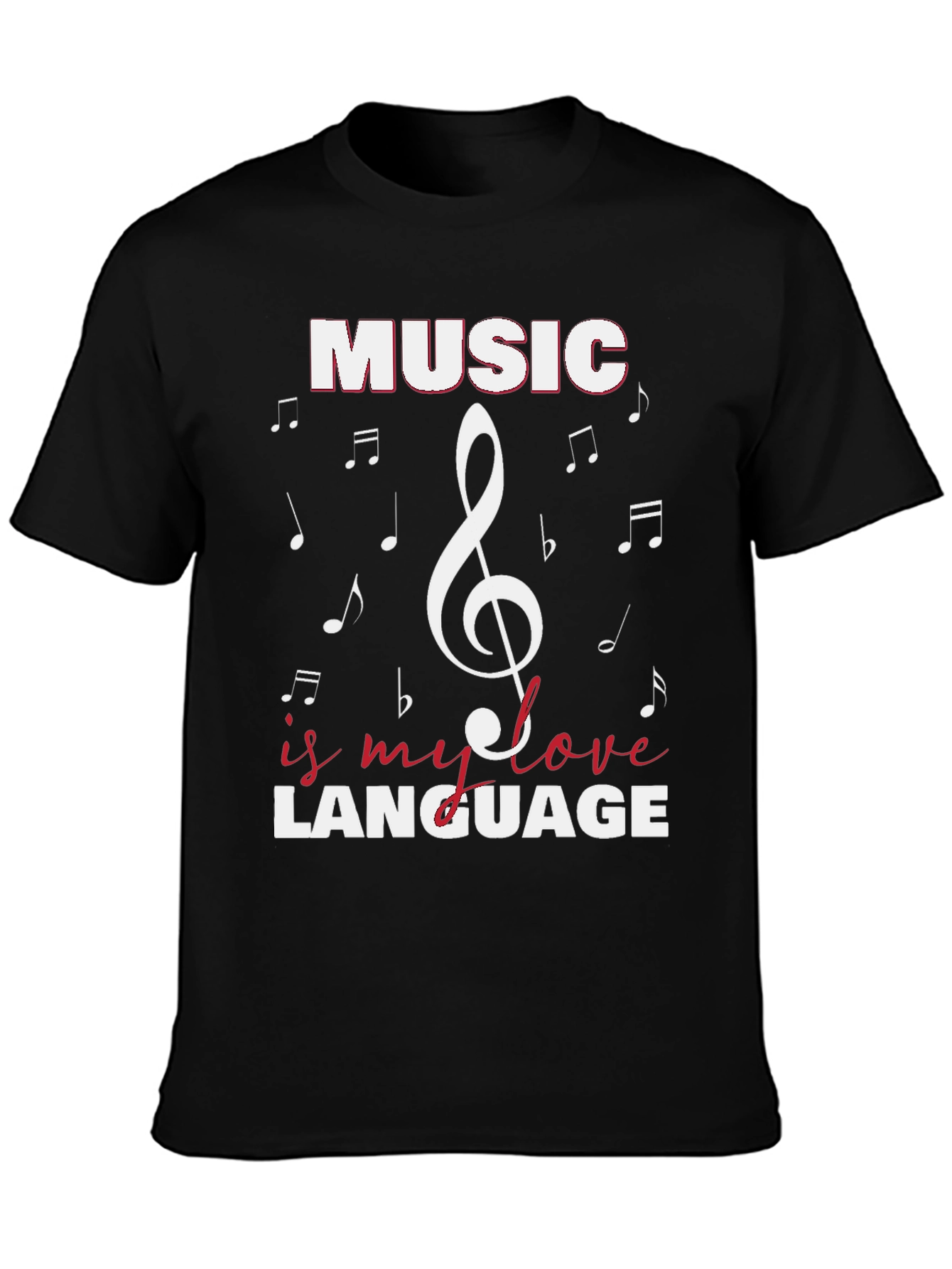 Music Is My Love Language Graphic Tee