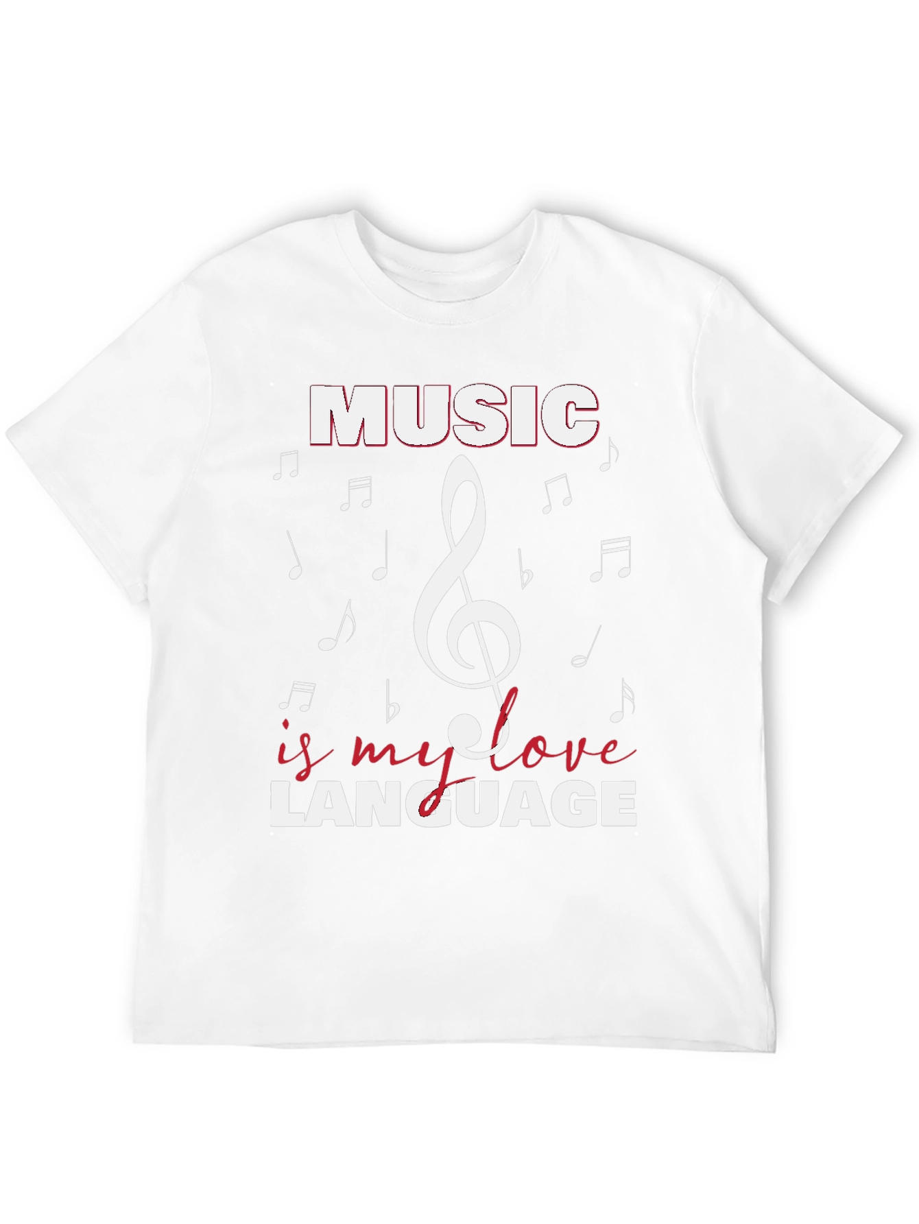Music Is My Love Language Graphic Tee