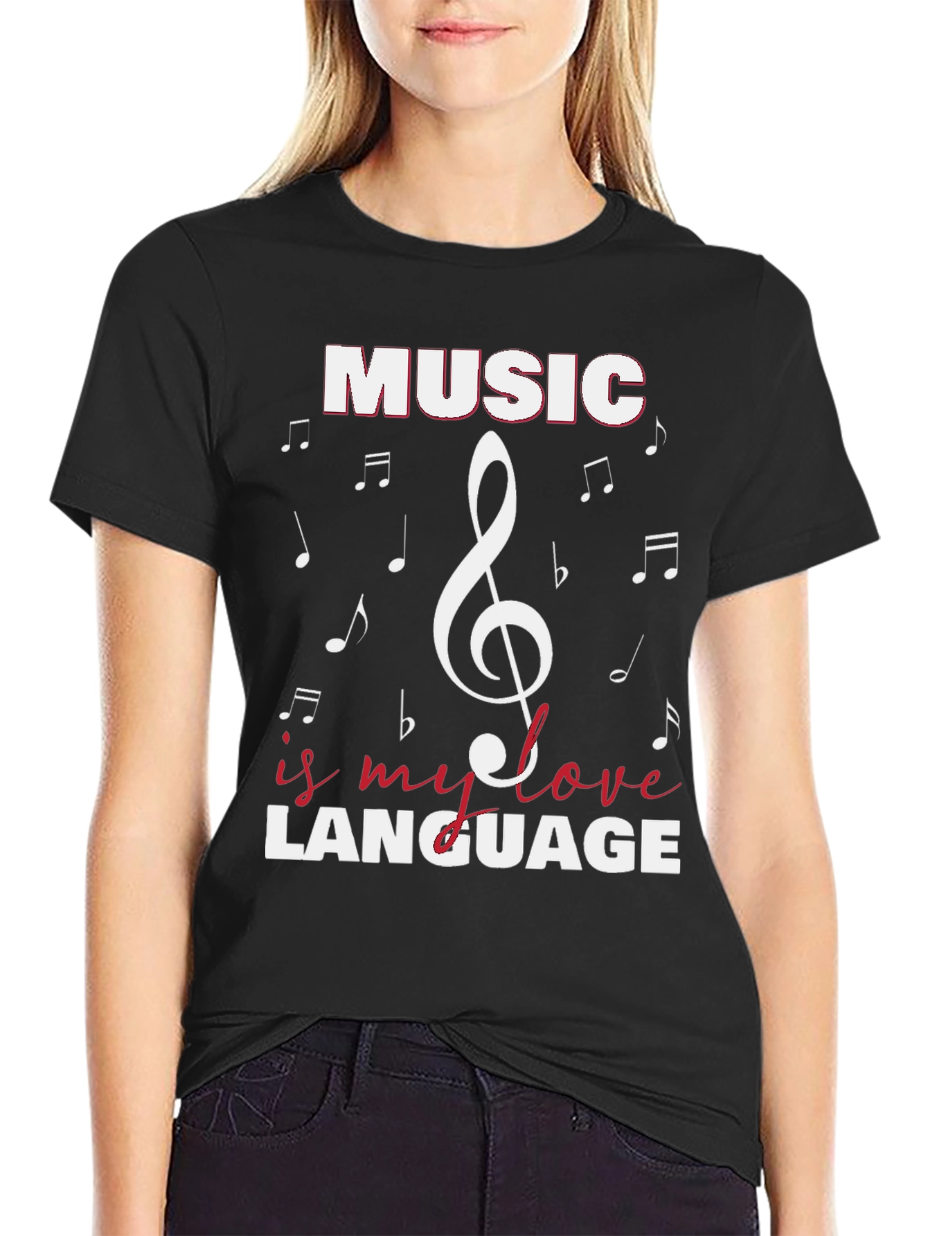 Music Is My Love Language Graphic Tee