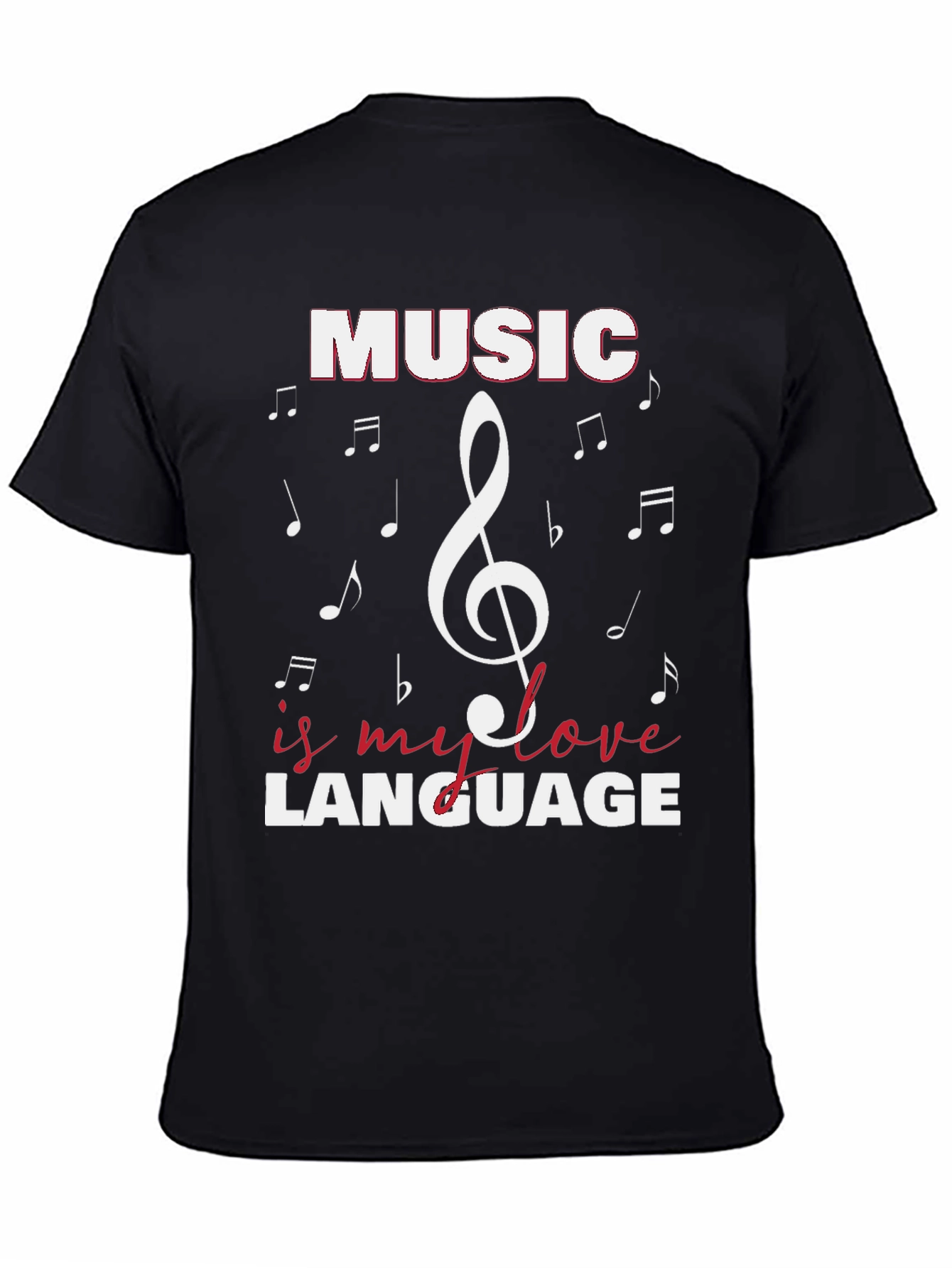 Music Is My Love Language Graphic Tee