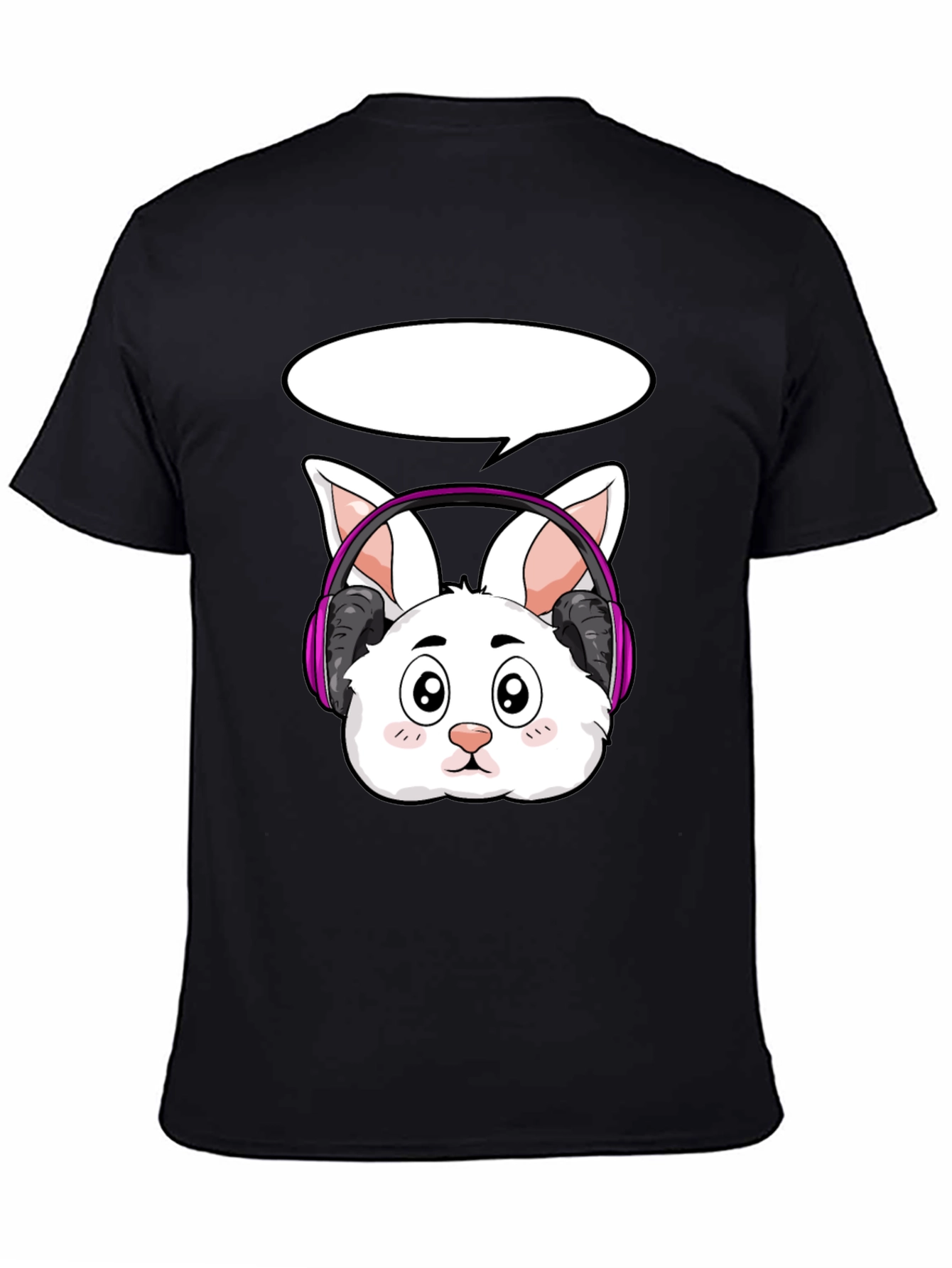 Bunny Gamer T-Shirt - Cool Cartoon Rabbit Design