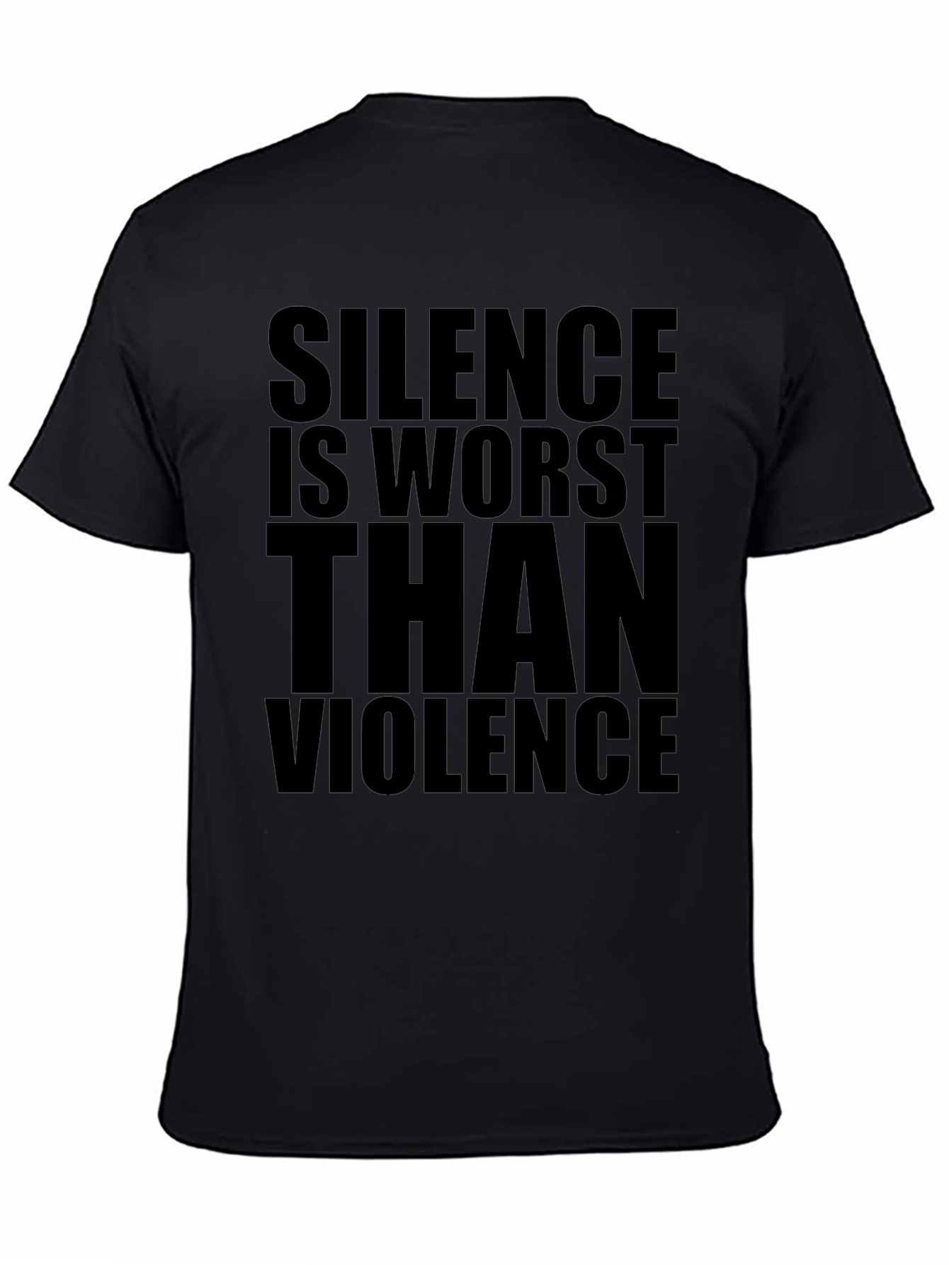 Silence Is Worst Than Violence Graphic Tee