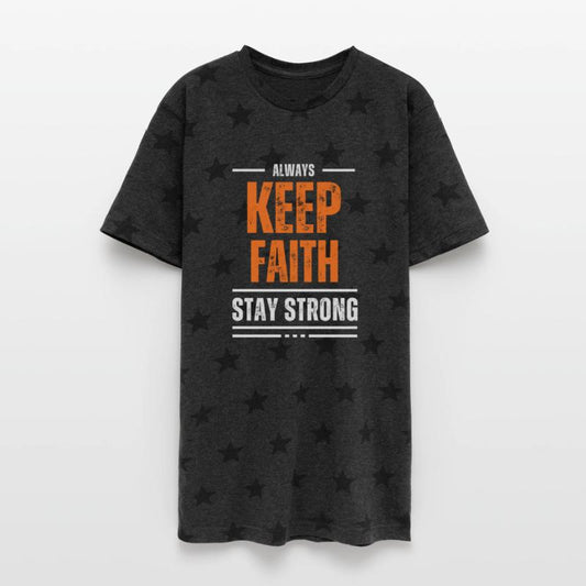 KEEP FAITH MOTIVATION T SHIRT COOL