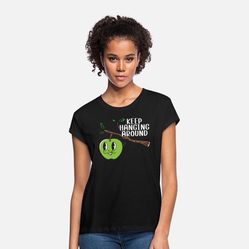 Keep Hanging Around Apple Fruit Lover Apple