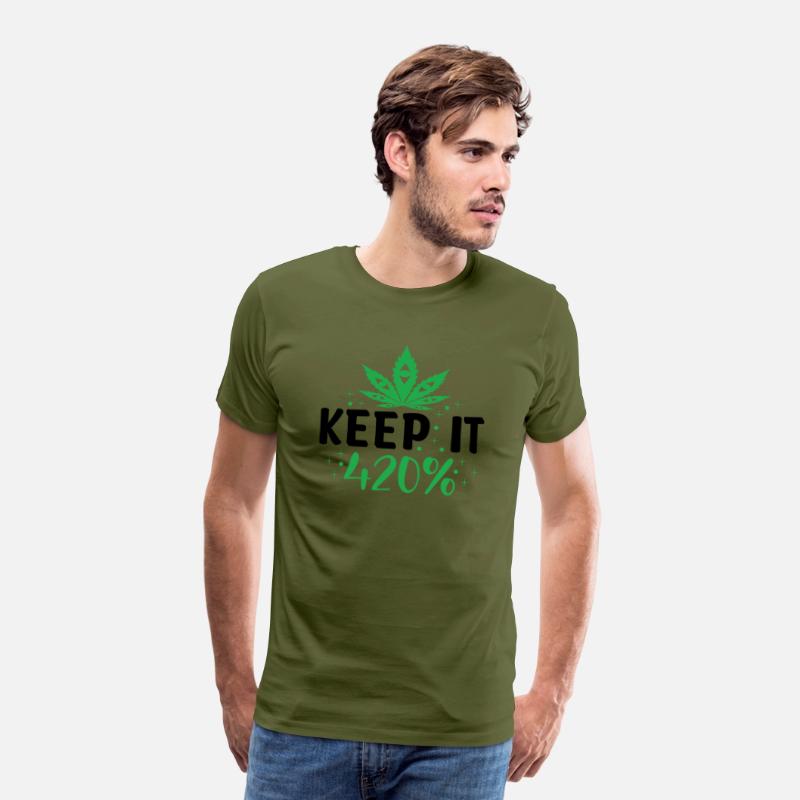 Keep It 420% - Funny Cannabis Enthusiast