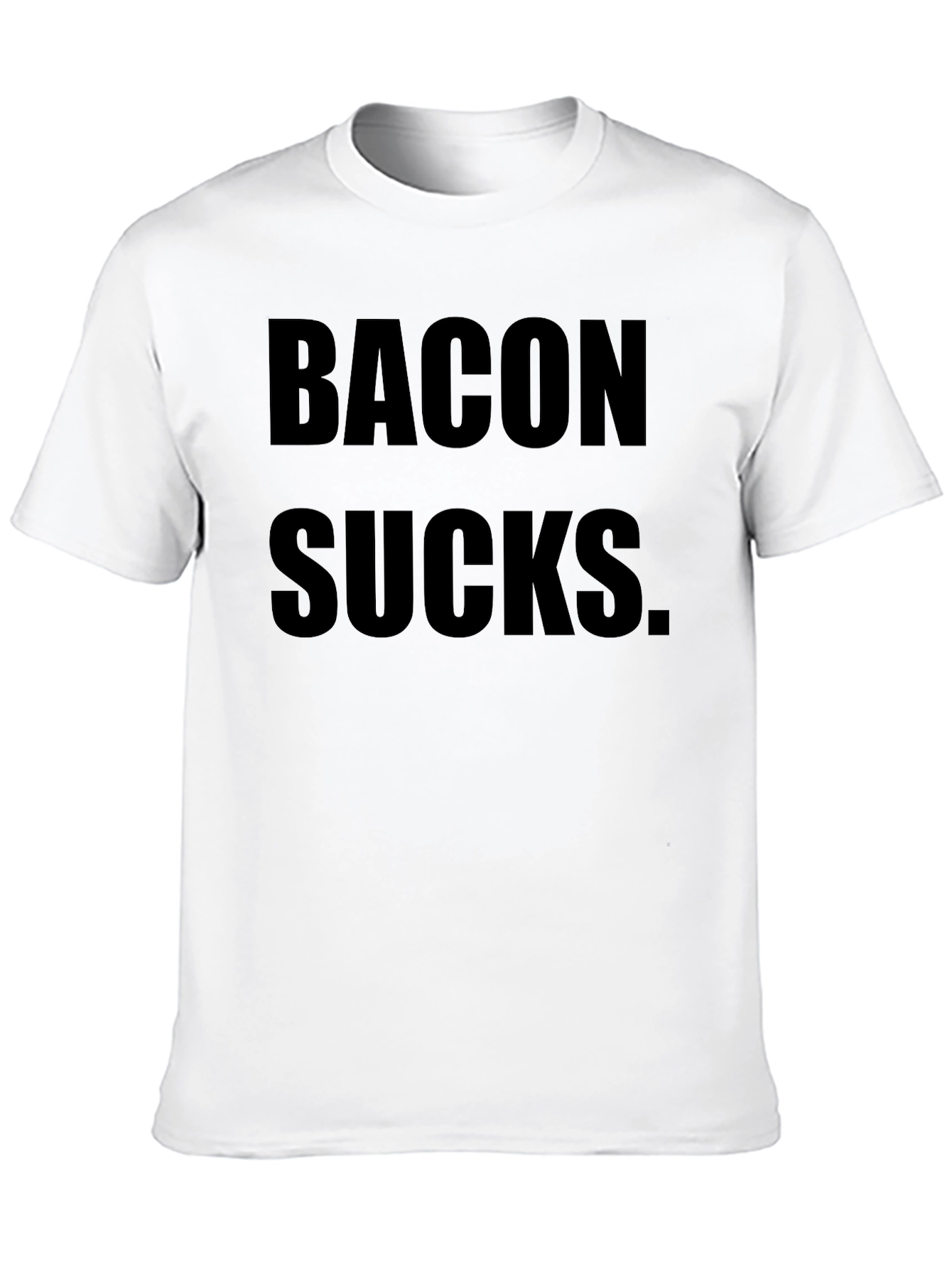 Bacon Sucks Graphic Tee - Bold Statement T-Shirt