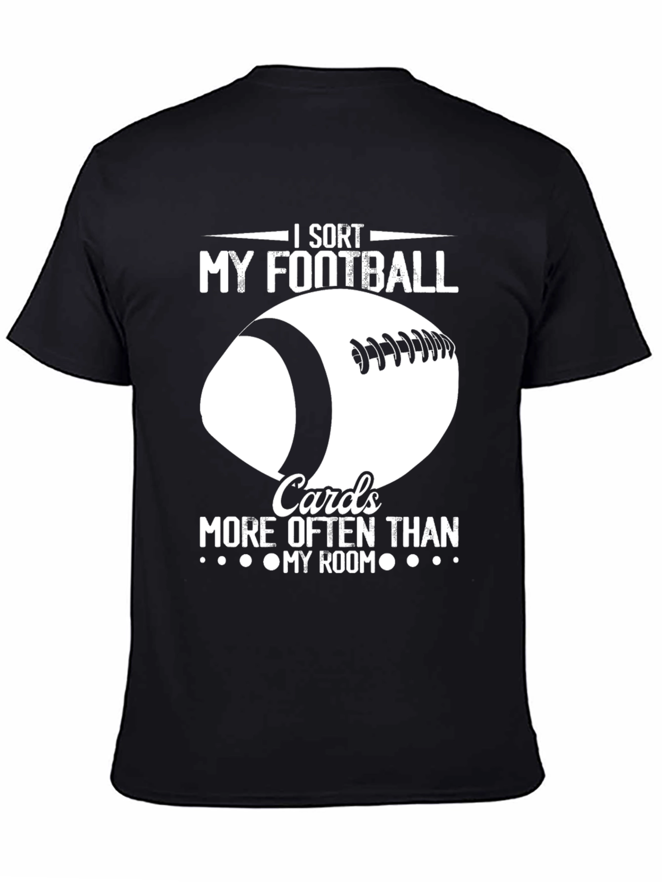 Football Card Sort T-Shirt
