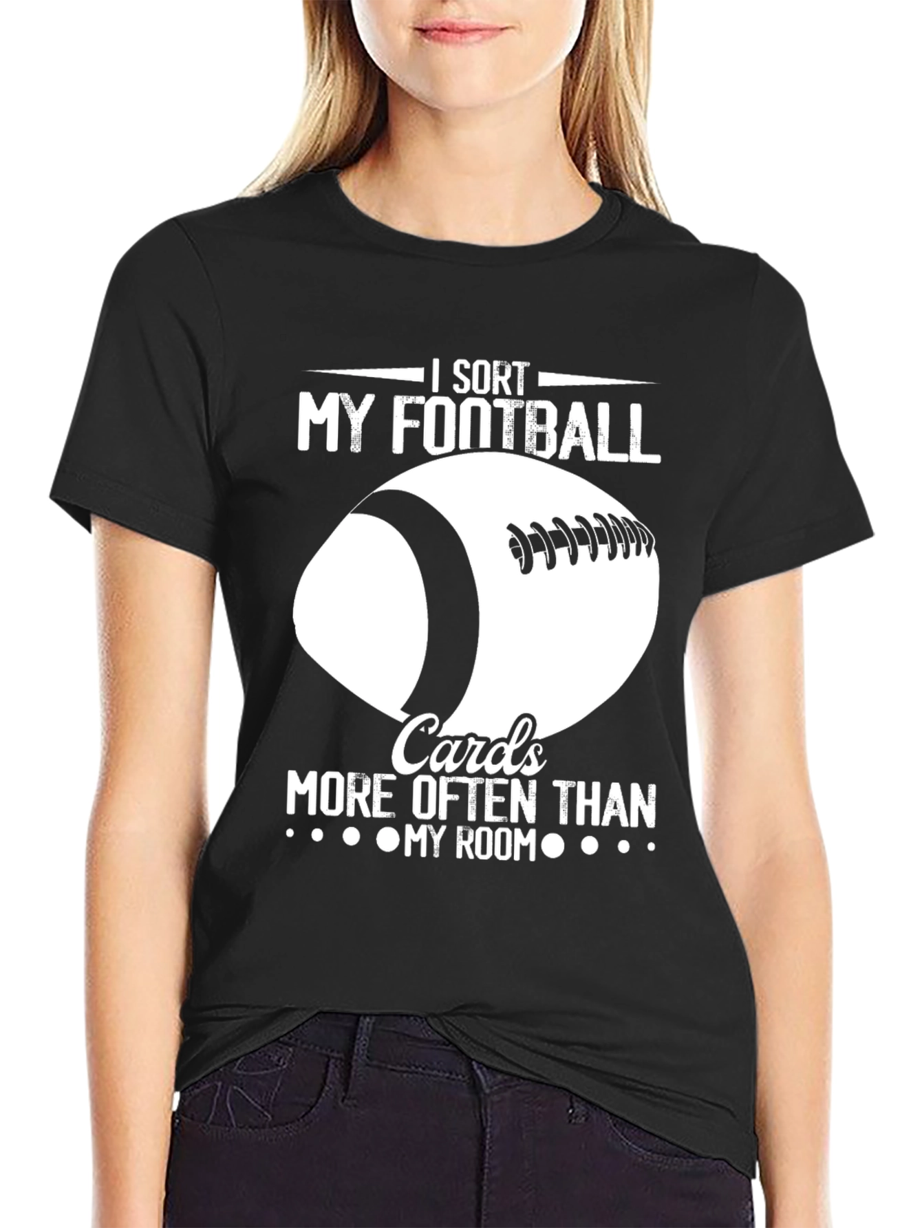Football Card Sort T-Shirt