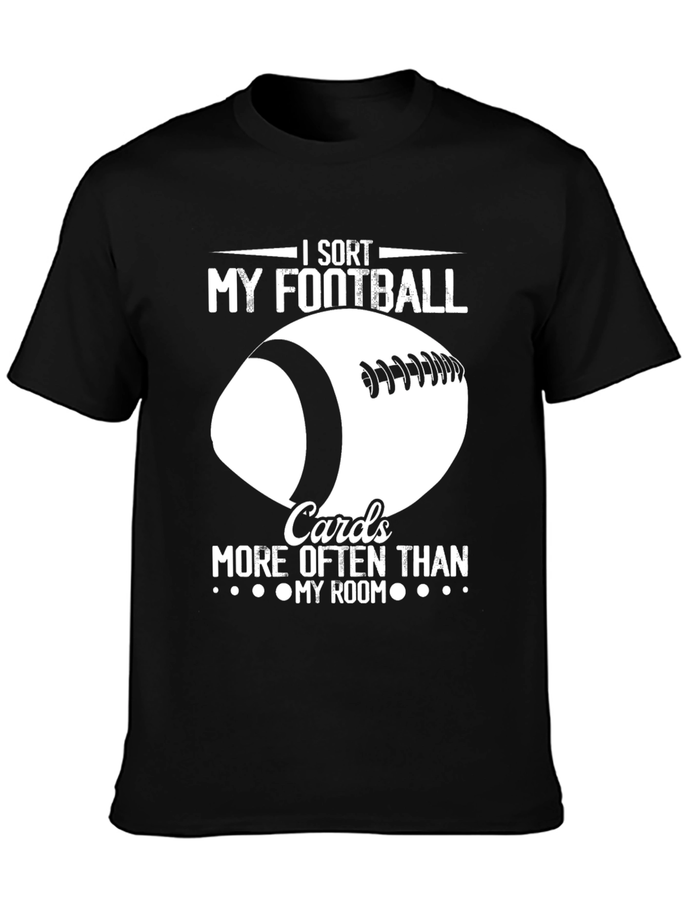 Football Card Sort T-Shirt