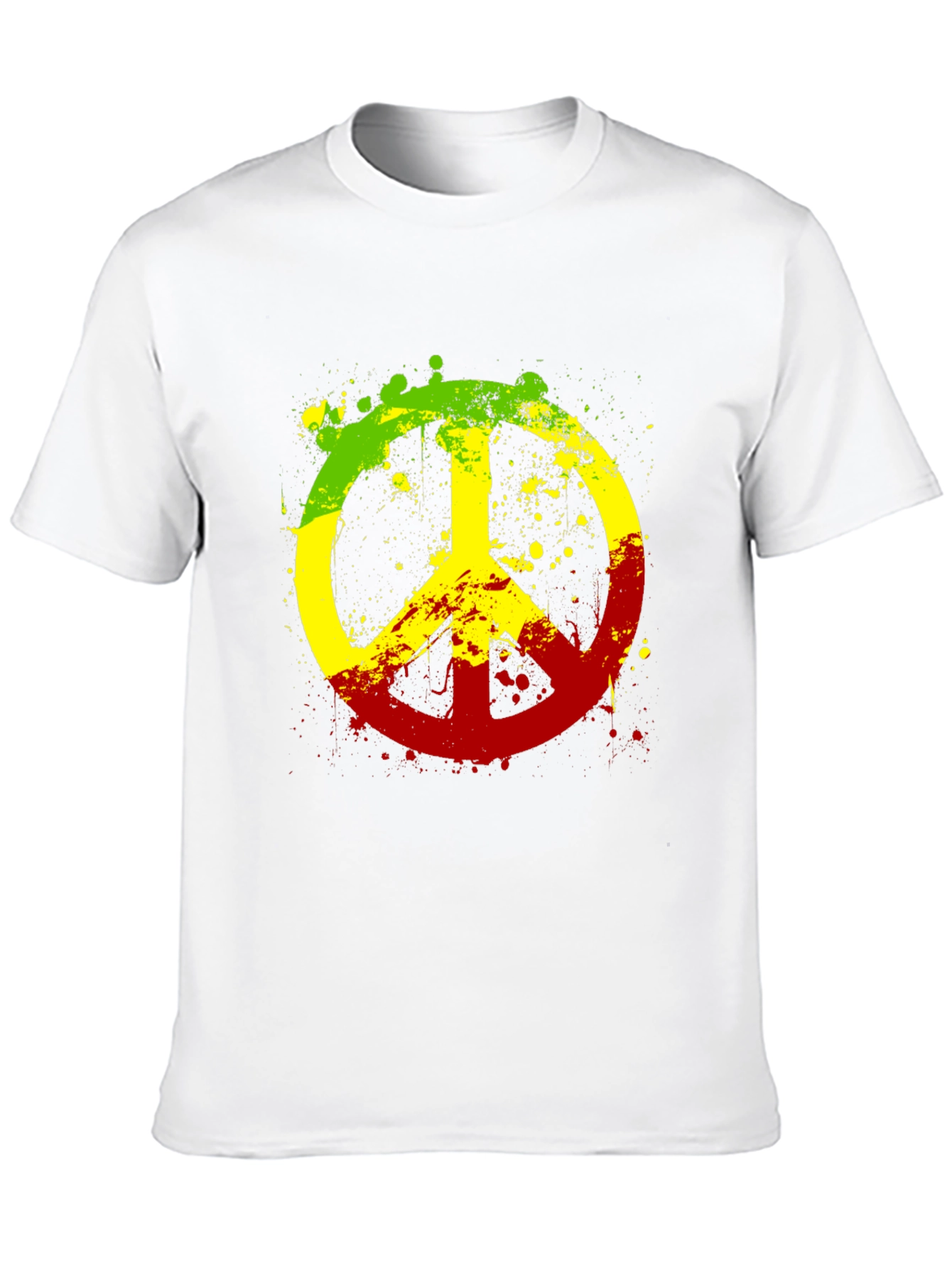 Rasta Peace Sign T-Shirt