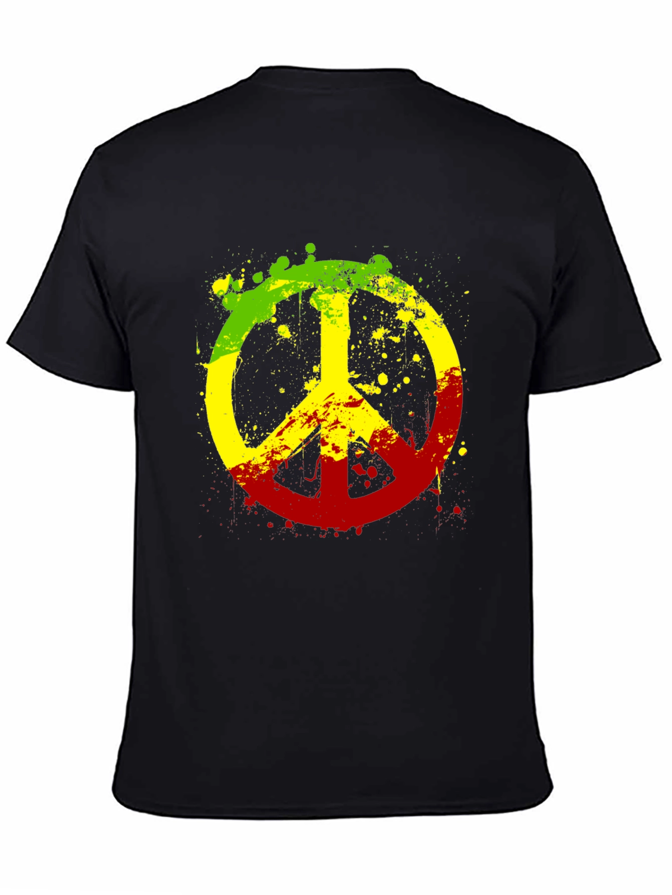 Rasta Peace Sign T-Shirt