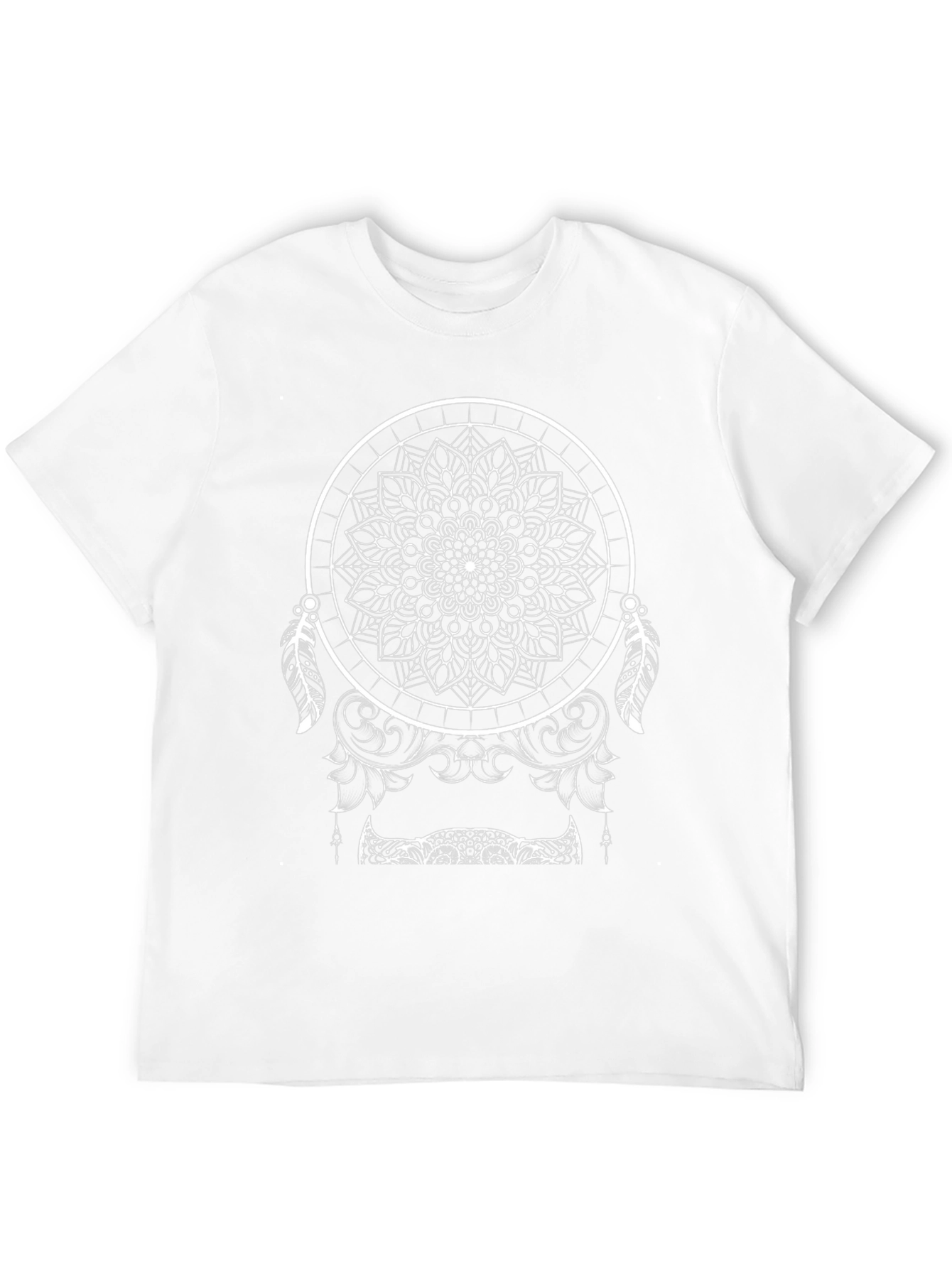 Dreamcatcher Graphic Tee - Black Cotton T-Shirt