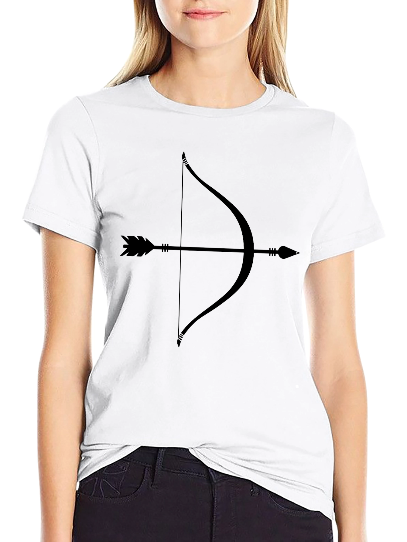 Archer Bow and Arrow Graphic T-Shirt