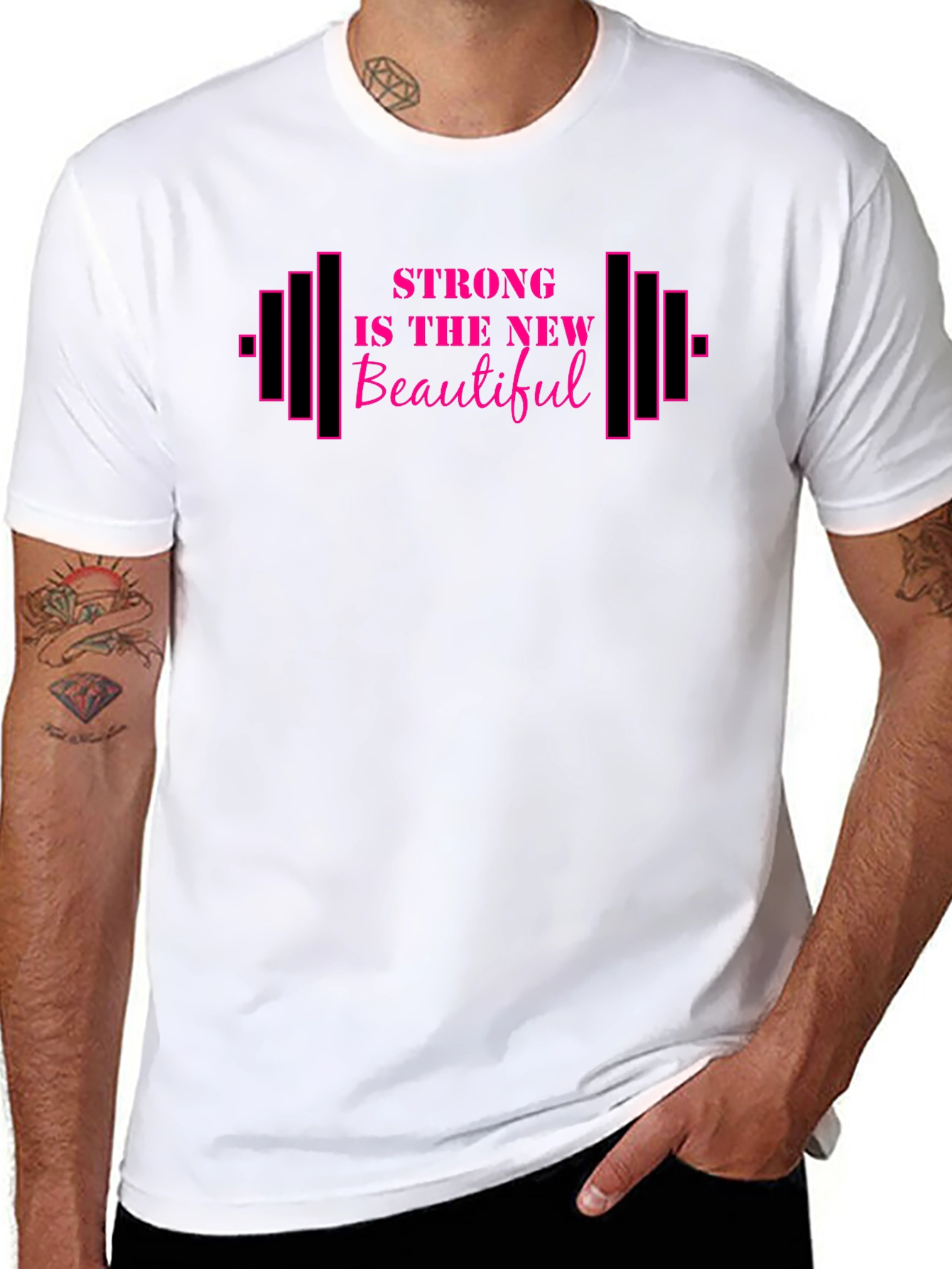 Strong is The New Beautiful Graphic Tee