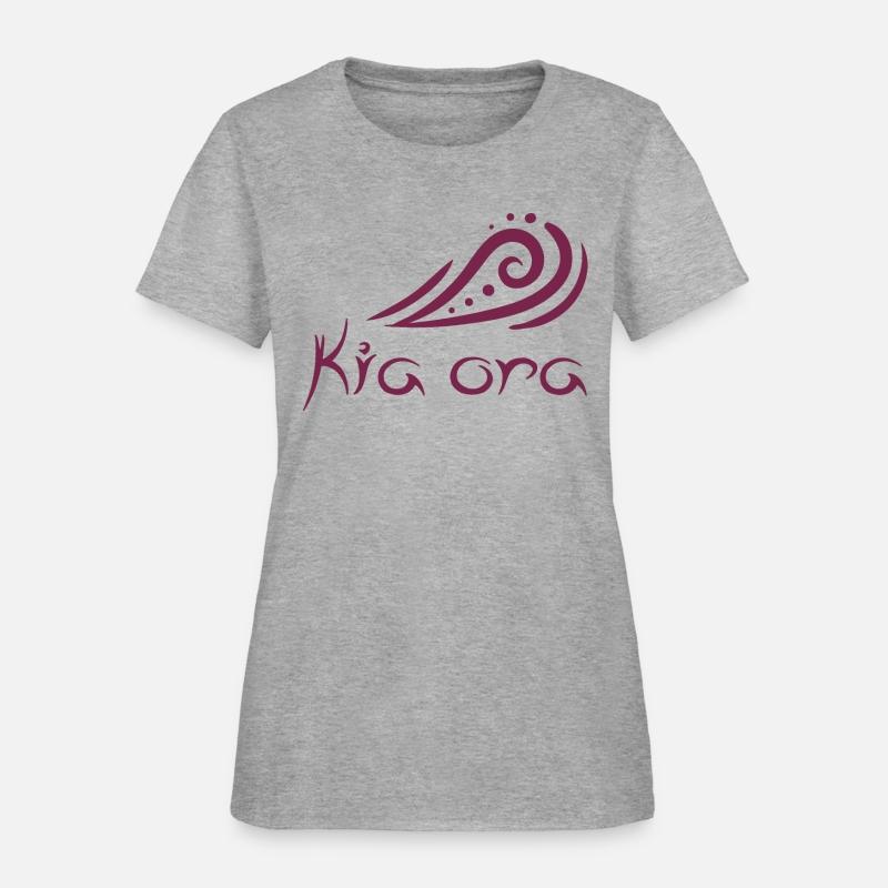 "Kia ora" Waves Design Maori Hello Gift Idea