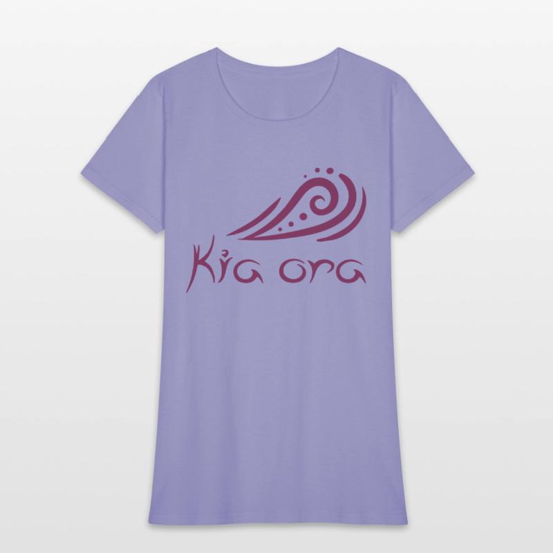 "Kia ora" Waves Design Maori Hello Gift Idea