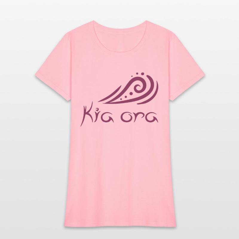 "Kia ora" Waves Design Maori Hello Gift Idea