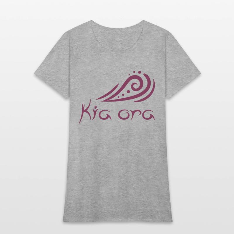 "Kia ora" Waves Design Maori Hello Gift Idea