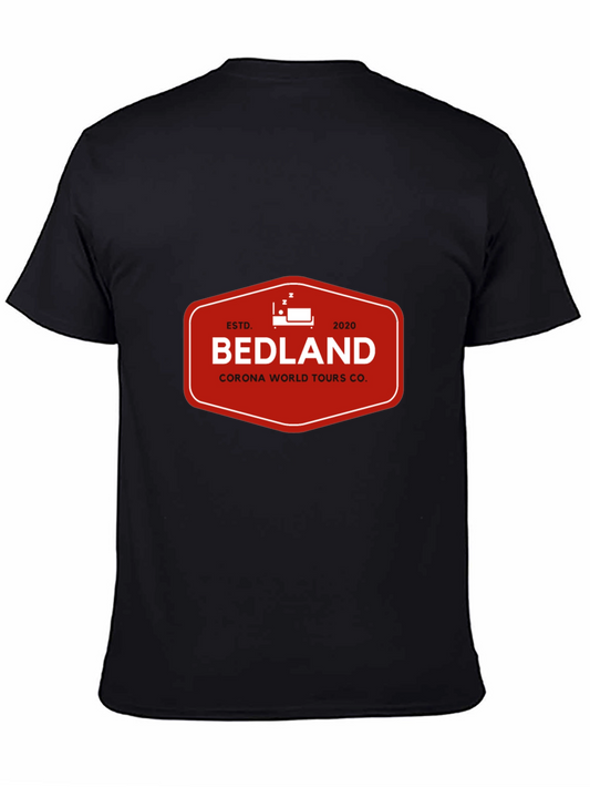 Bedland Corona World Tours Co. Black T-Shirt