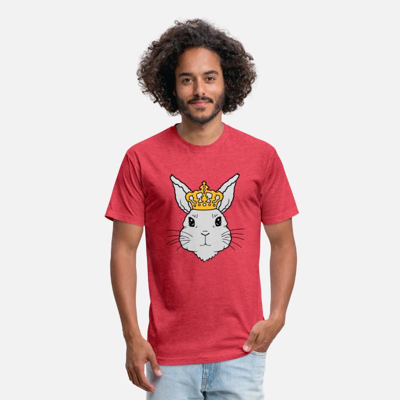 king rabbit crown face