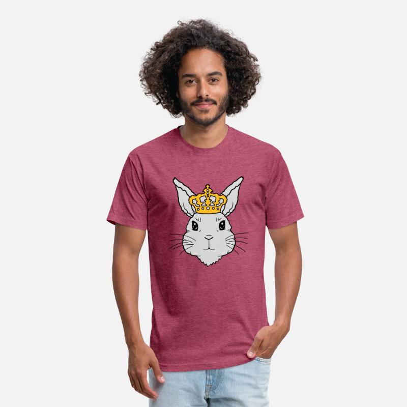 king rabbit crown face