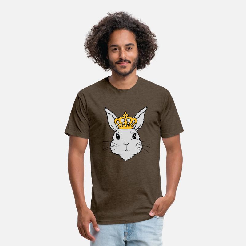 king rabbit crown face