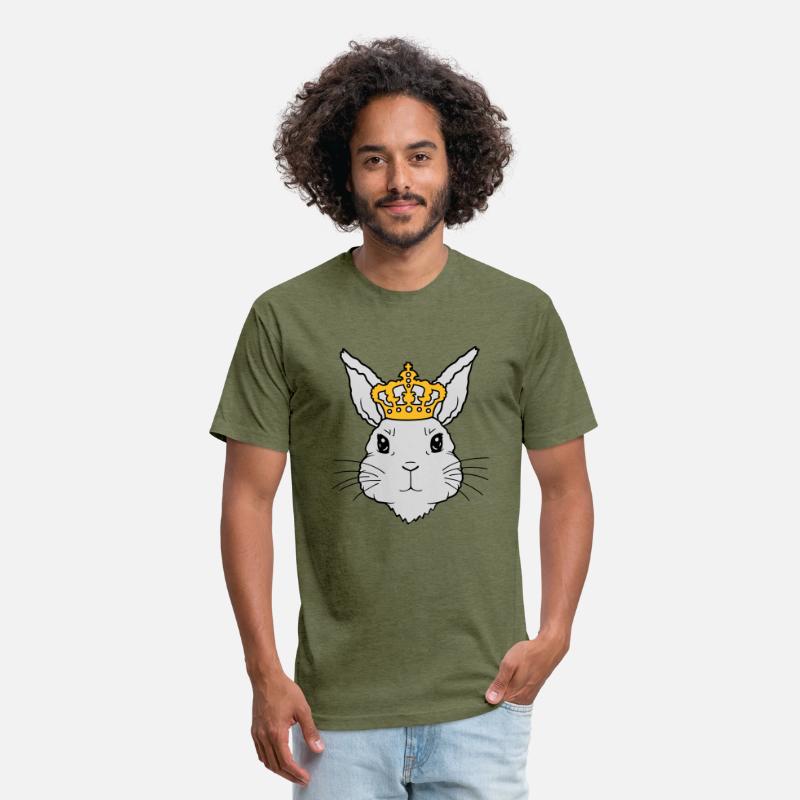 king rabbit crown face
