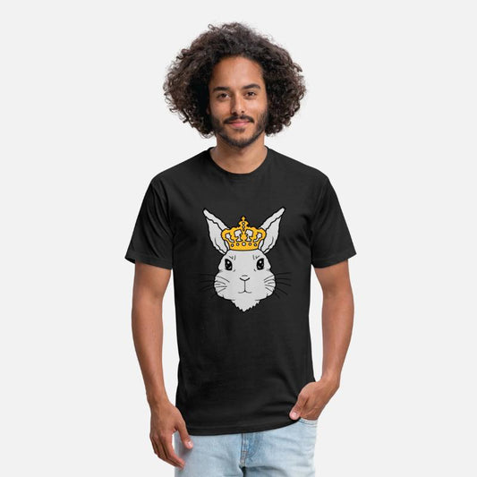 king rabbit crown face